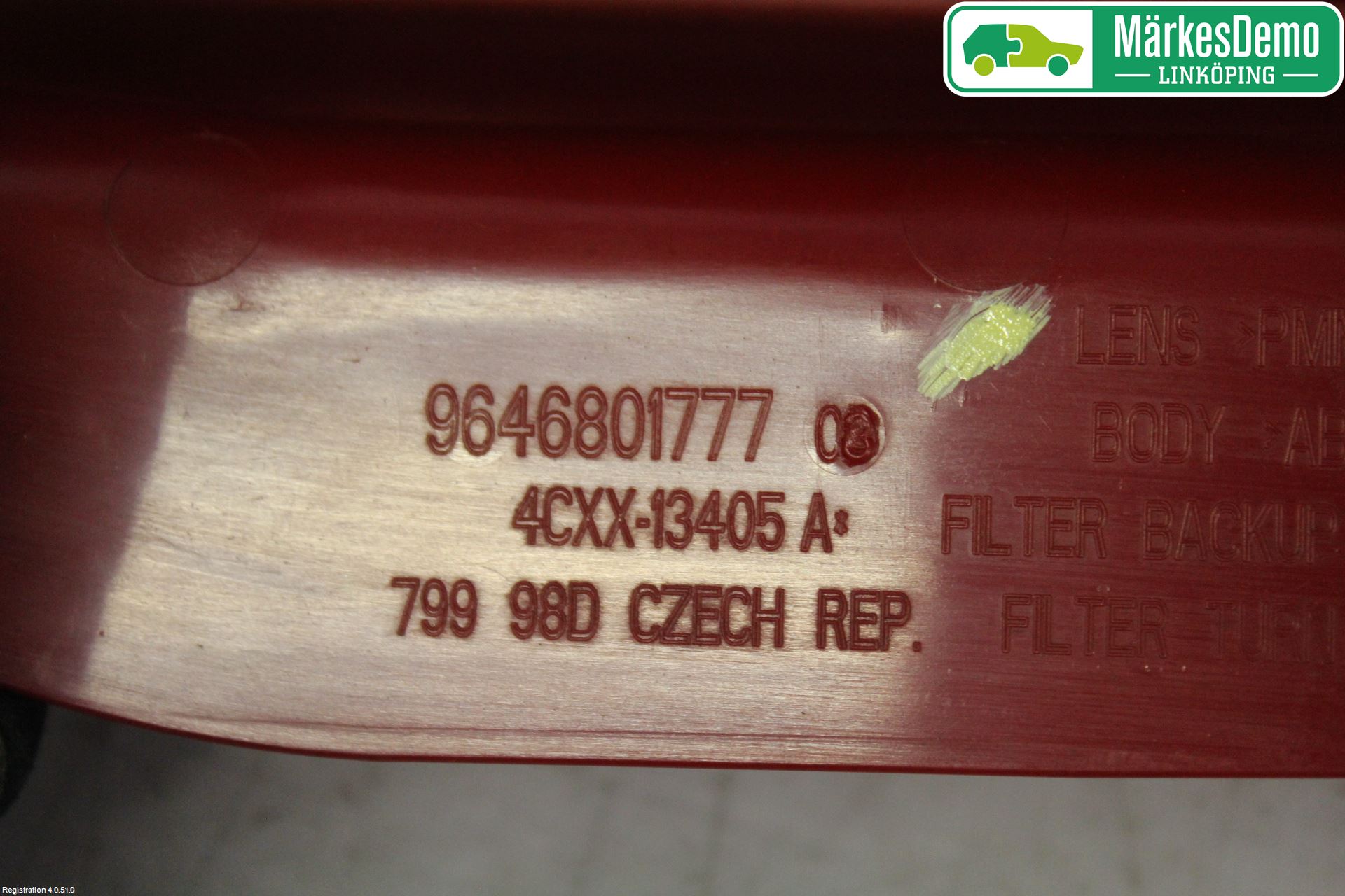 Citroen C4 I   05-10 Bakljus Vänster