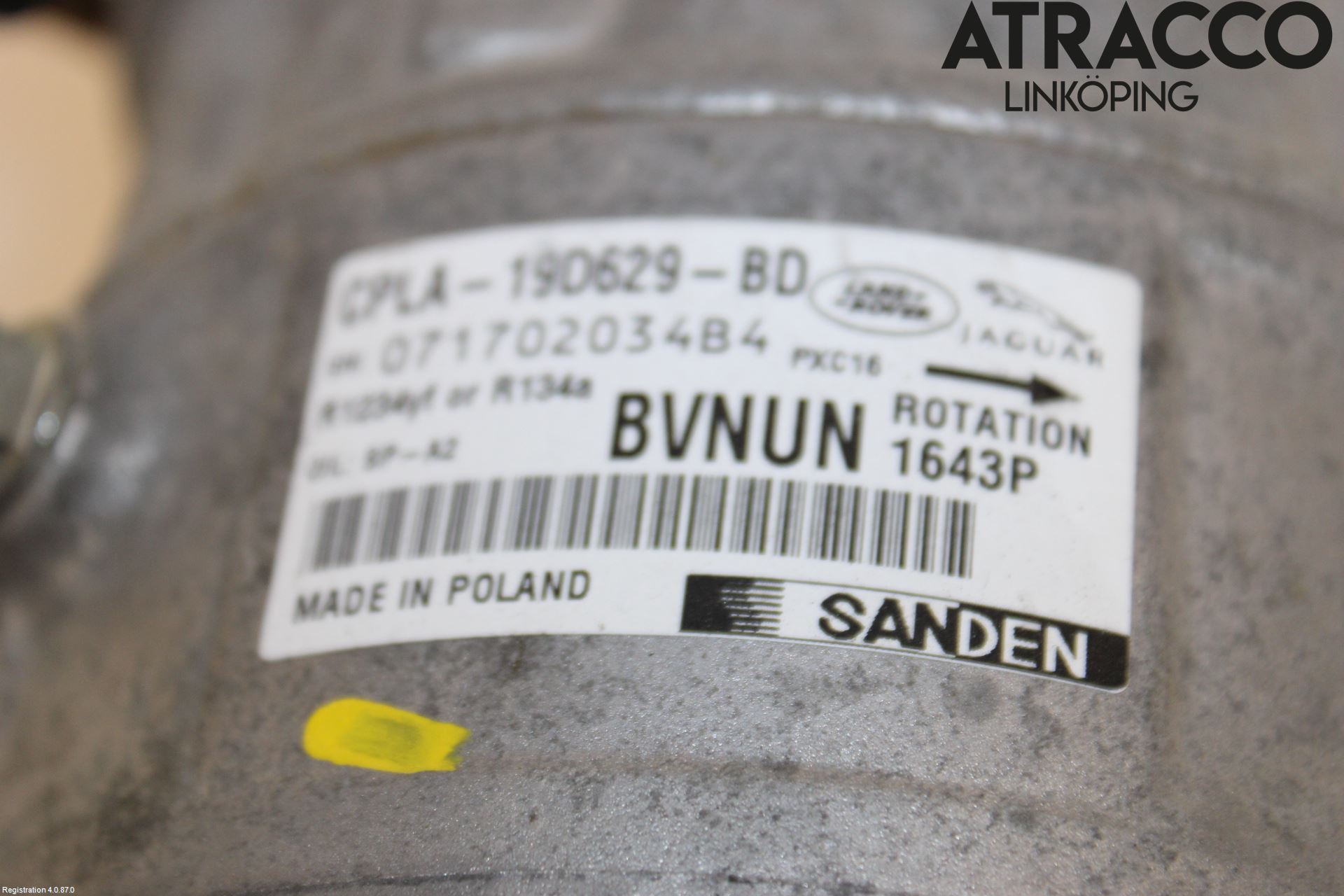 Landrover RANGE ROVER (L405) 13-21 Ac Kompressor