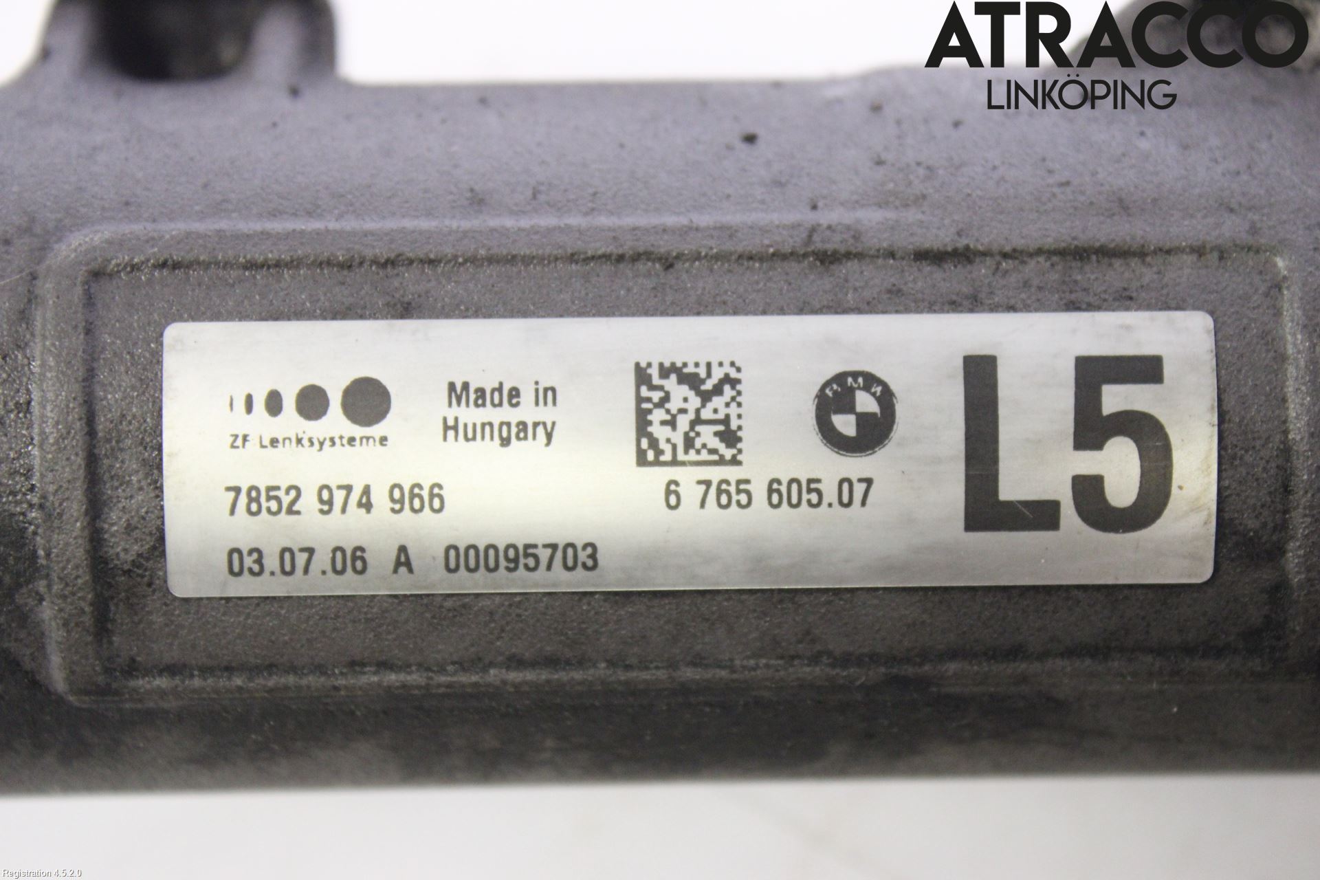 BMW 3 E90/91 SED/TOU 05-12 Styrväxel Servo -Snäcka