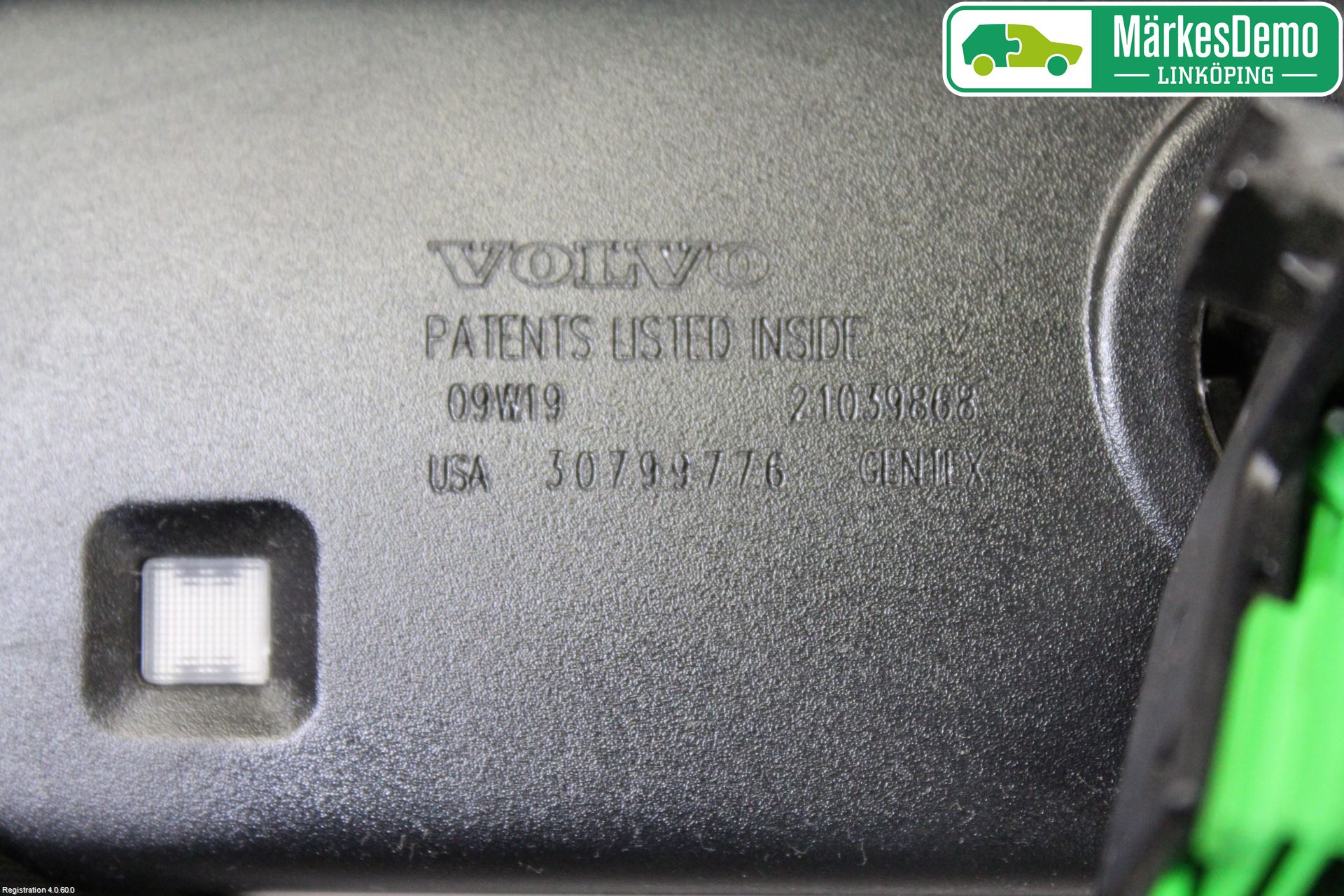 Volvo C30 07-10 Spegel Invändig El