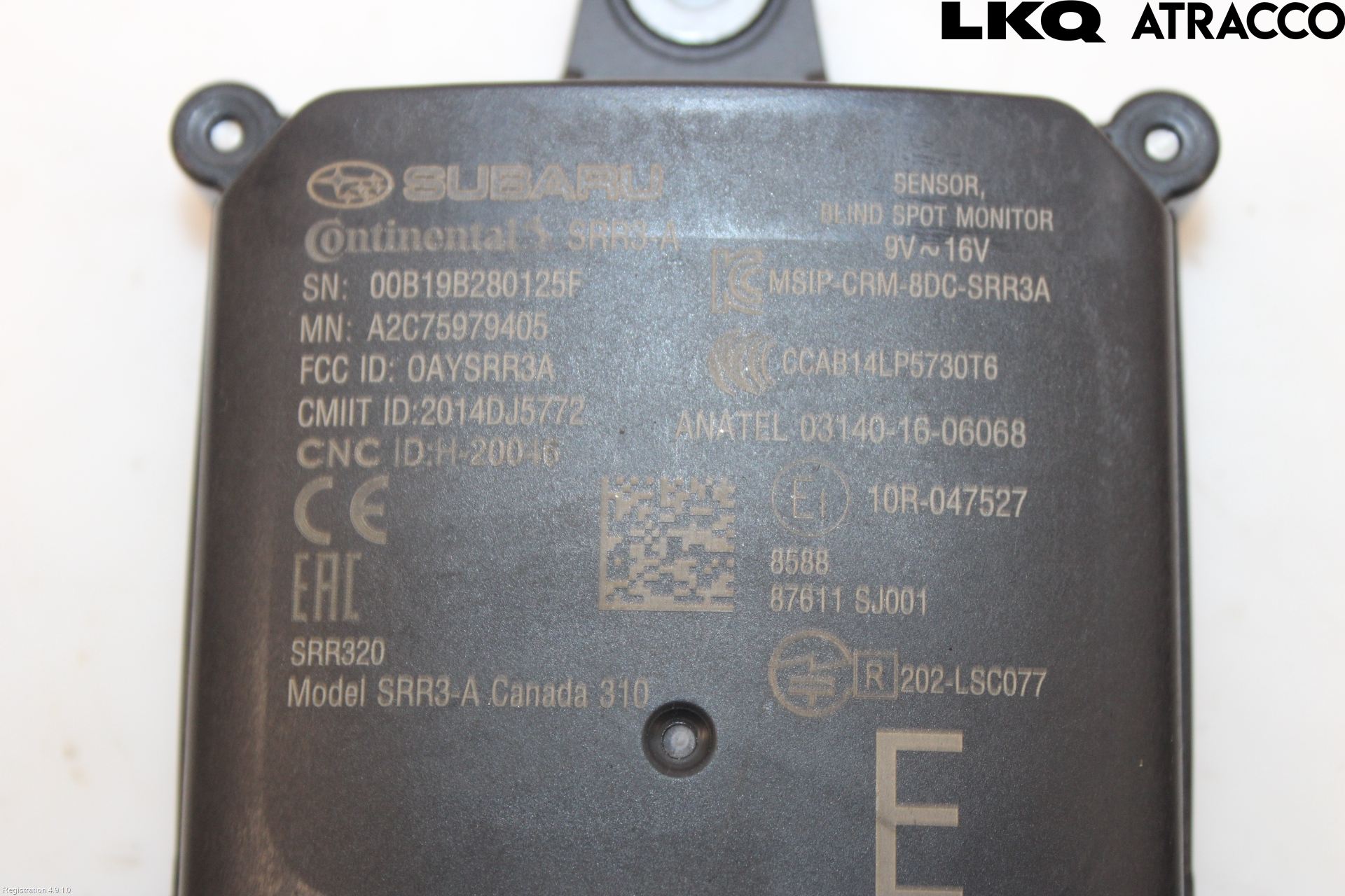 Subaru FORESTER SK 19- Sensor Aktivt Kollisionsskydd