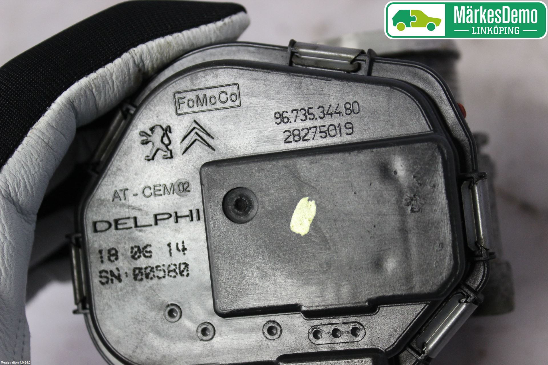 Peugeot PARTNER 08-15 Injspjällhus