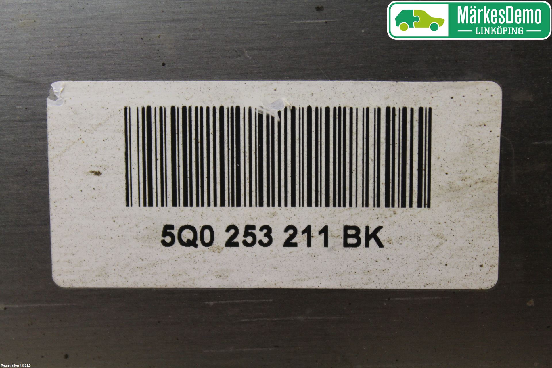 Volkswagen VW GOLF / E-GOLF VII 13-20 Avgas Halvsats