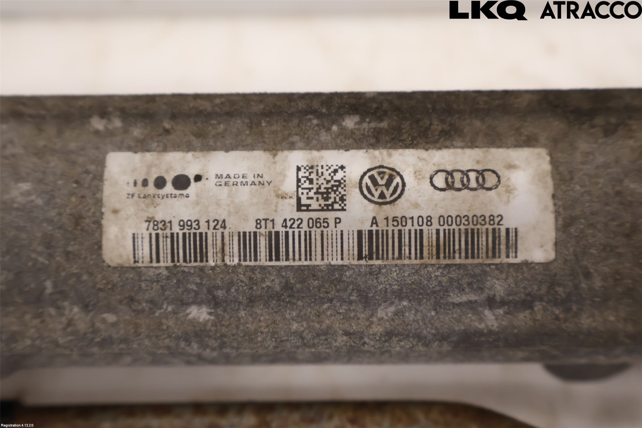 Audi A5 07-16 Styrväxel Servo -Snäcka