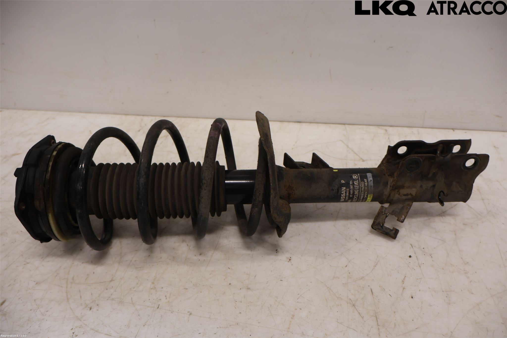 Nissan QASHQAI+2  10-14 Fjäderben Fram Vänster