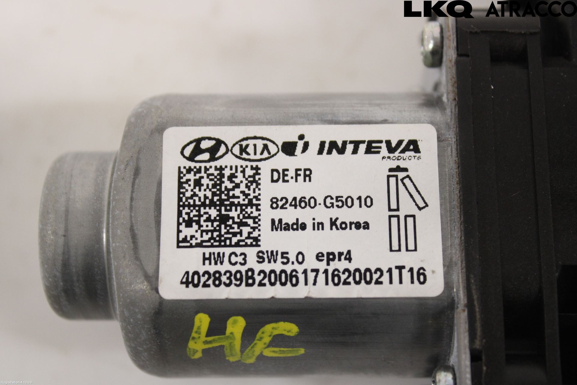 Kia NIRO (DE) 17-22 Fönsterhissmotor