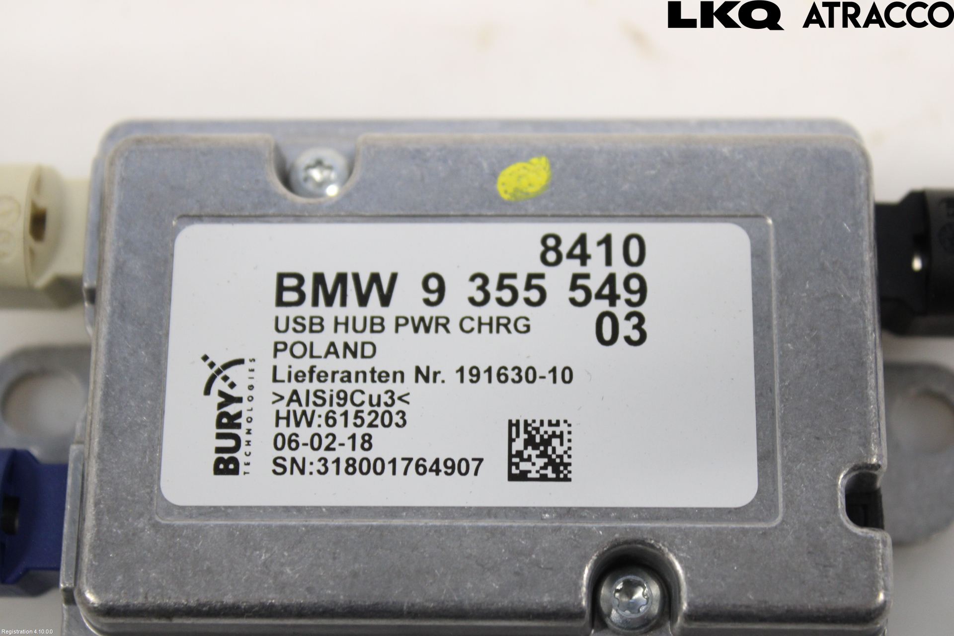 BMW 3 GT F34 13-19 Usb Connection