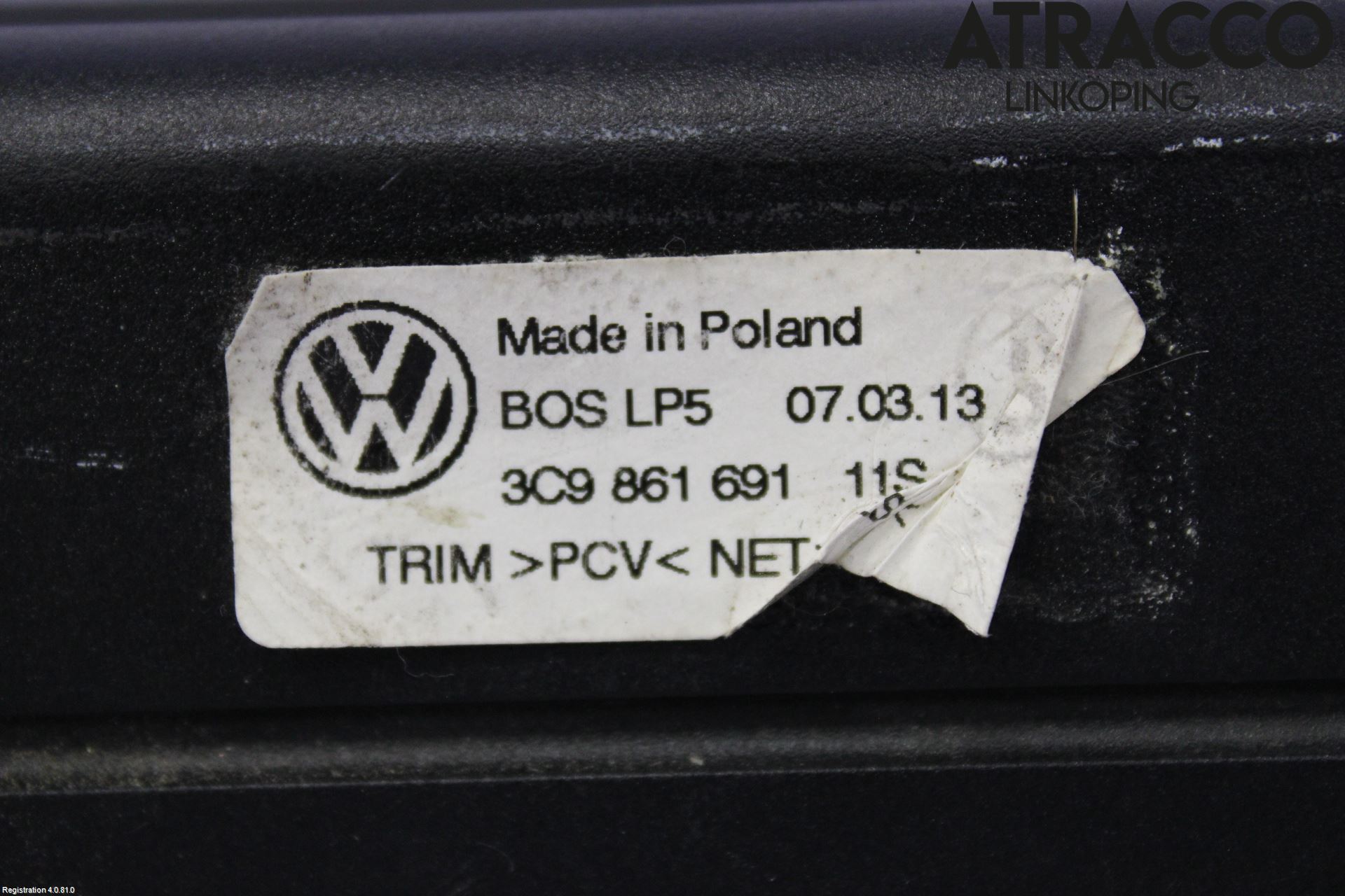 Volkswagen VW PASSAT 11-14 Lastnät