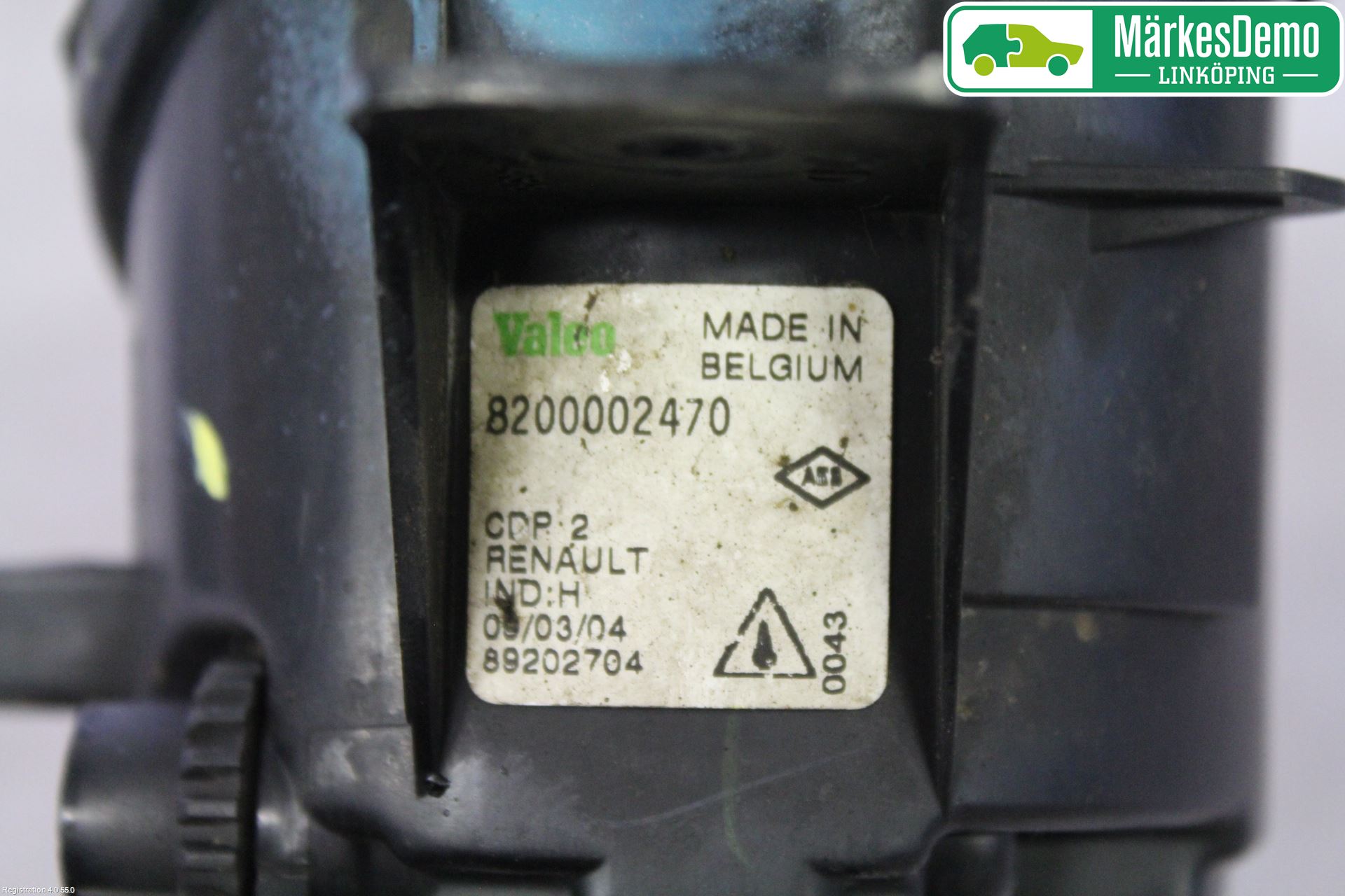 Renault CLIO II 01-08 Dimljus-Varselljus Fram