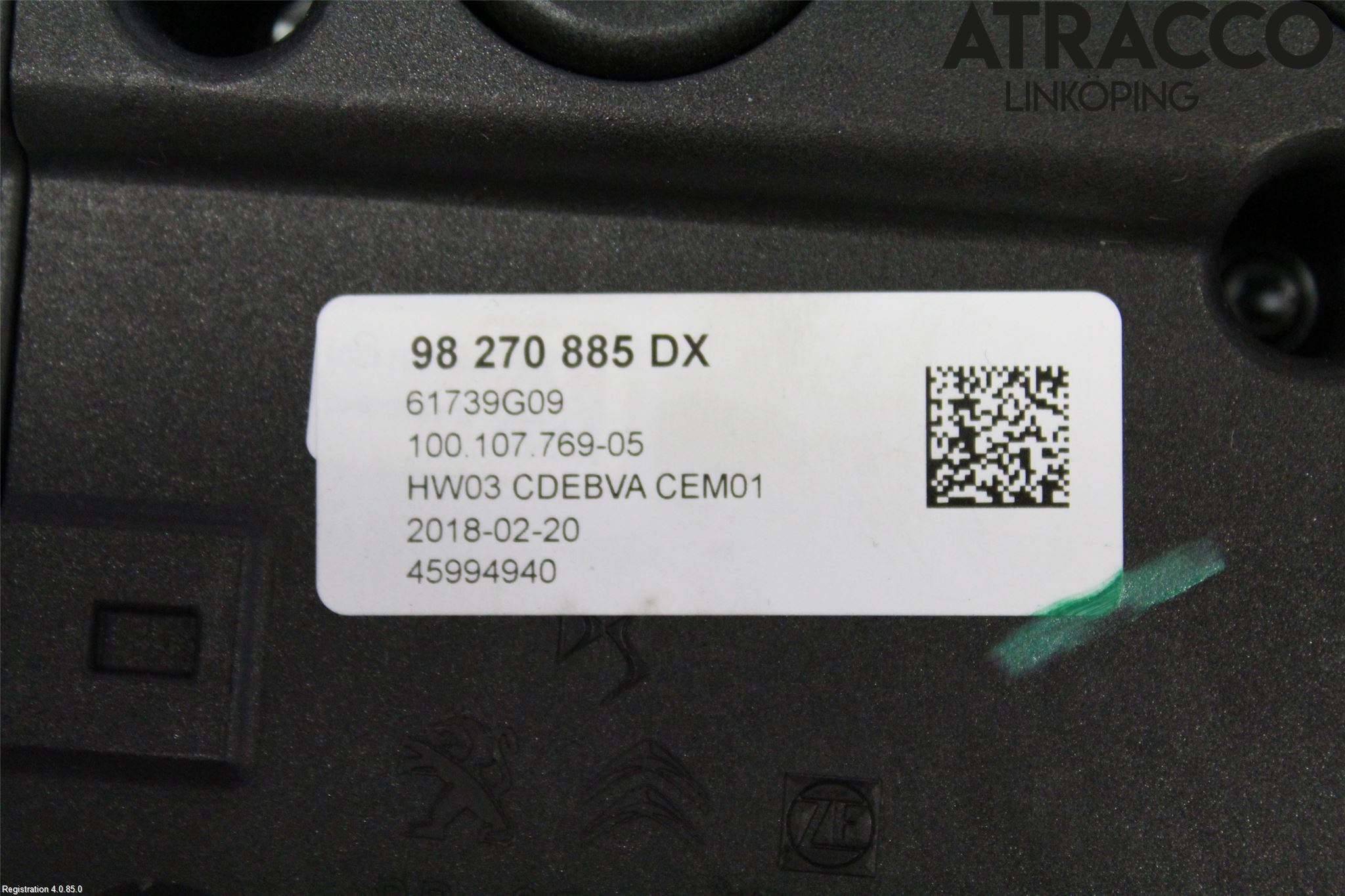 Peugeot 308 14-21 Växelspak