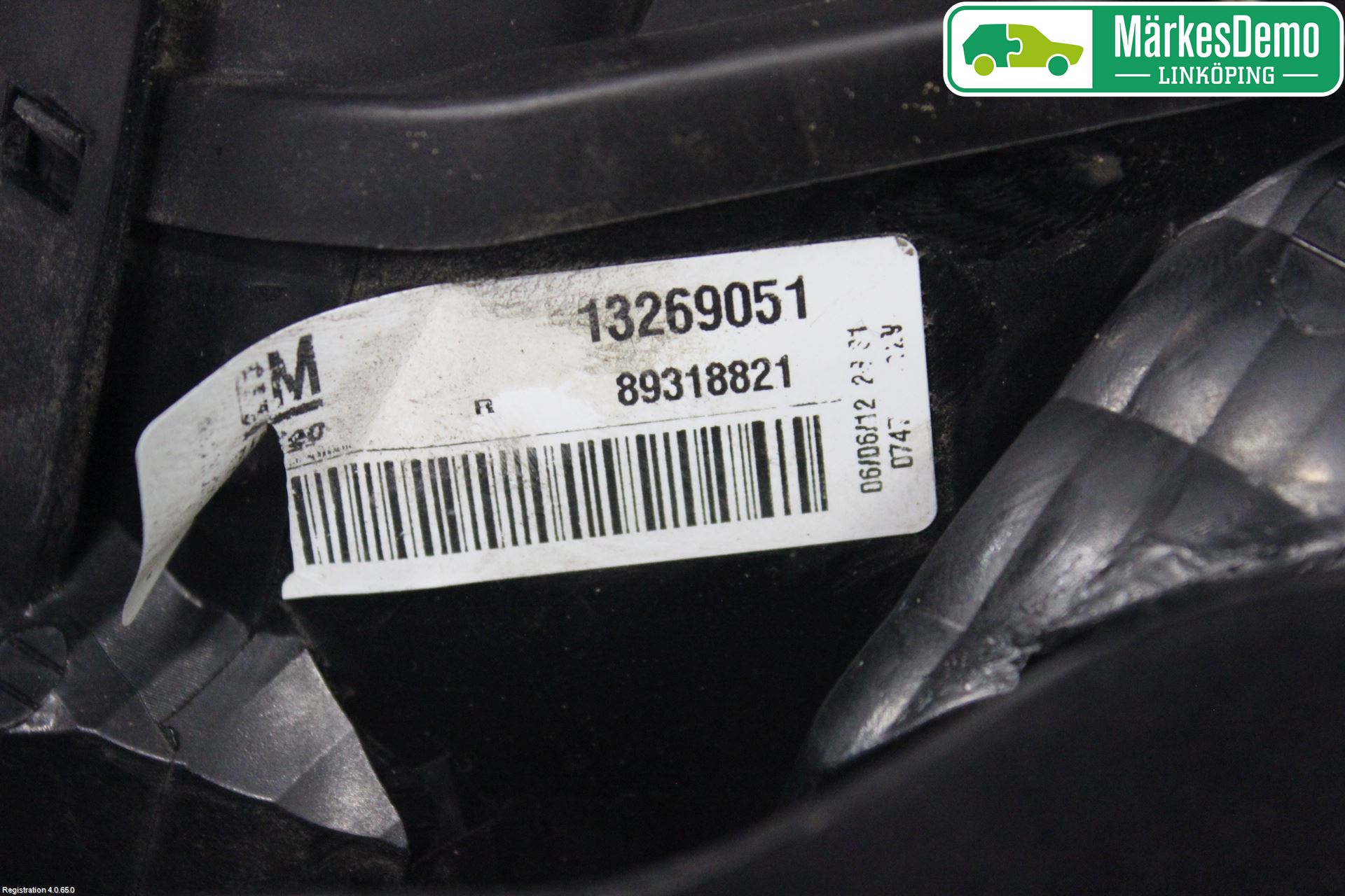 Opel CORSA D 07-14 Bakljus Höger