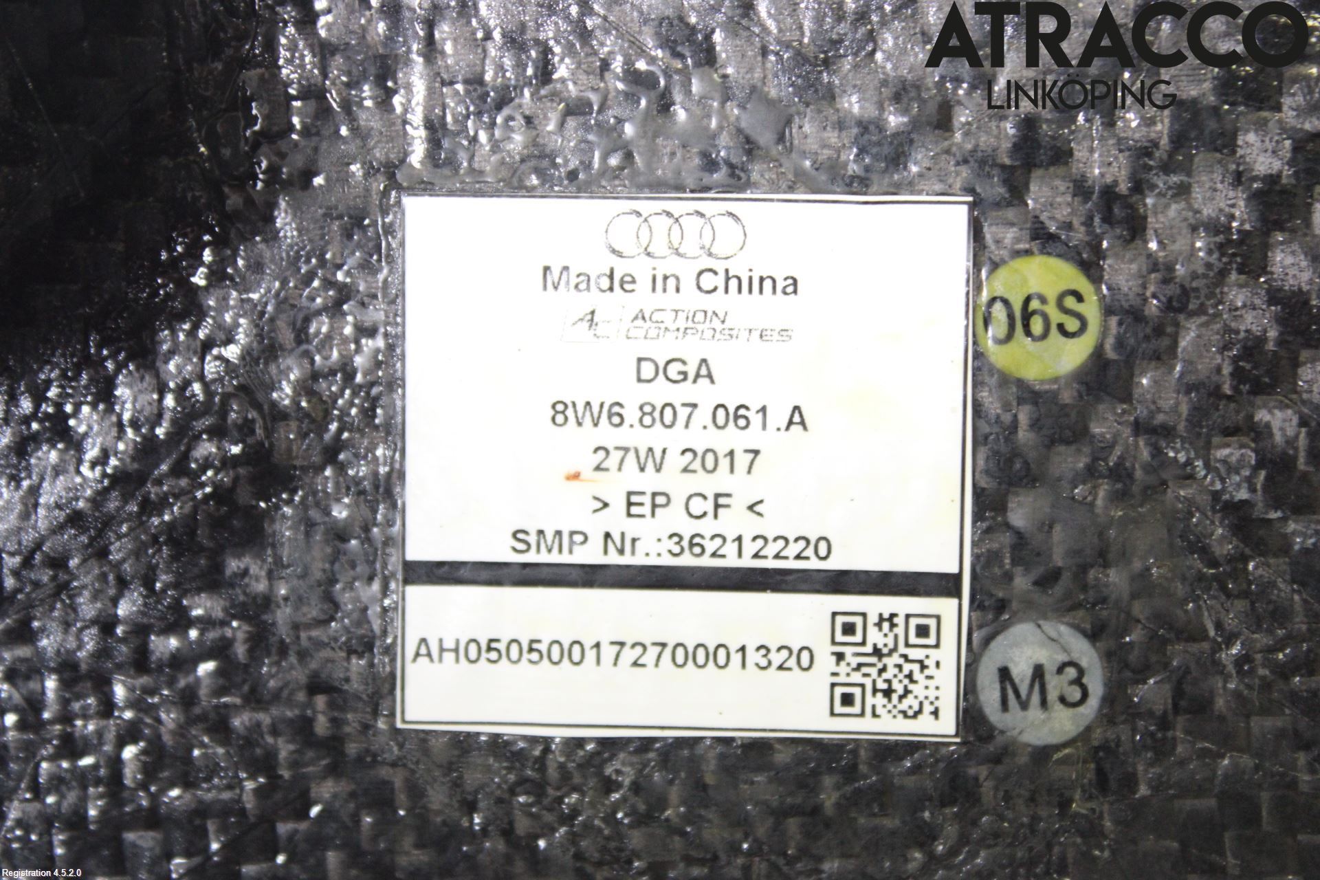 Audi A4/S4 B9 16-19 Spoiler Fram