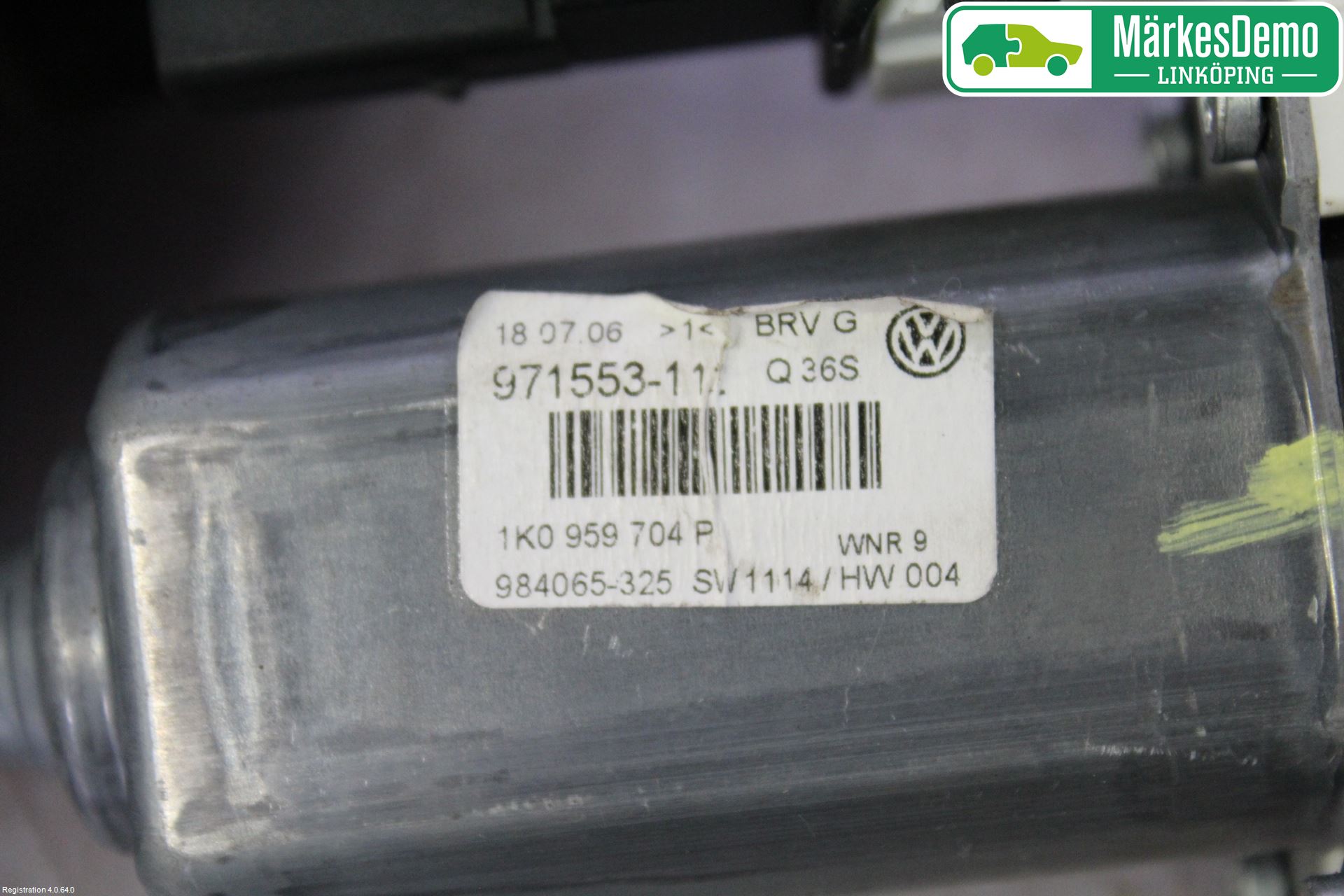 Volkswagen VW PASSAT 05-11 Fönsterhissmotor