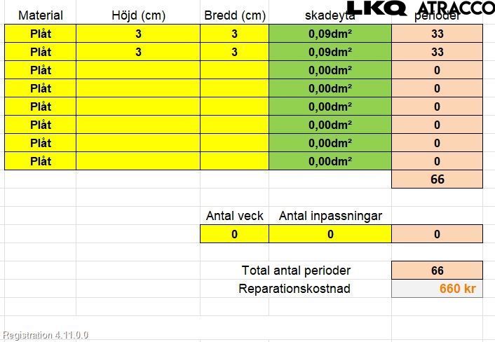Audi A4/S4 08-11 Dörr Bak Höger
