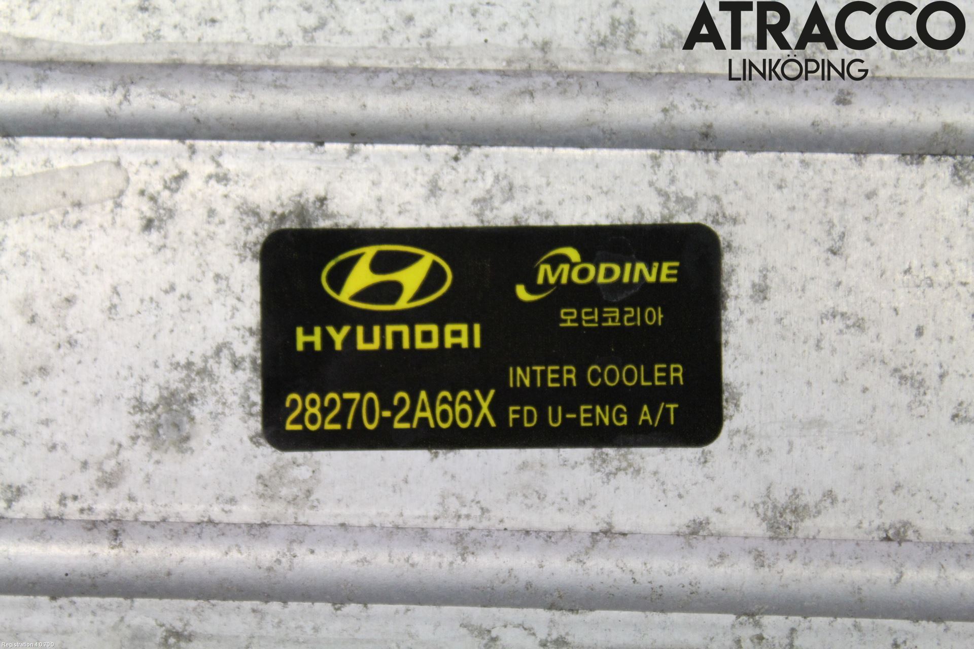 Hyundai i30 FD 07-12 Laddluft-Intercooler Kyl