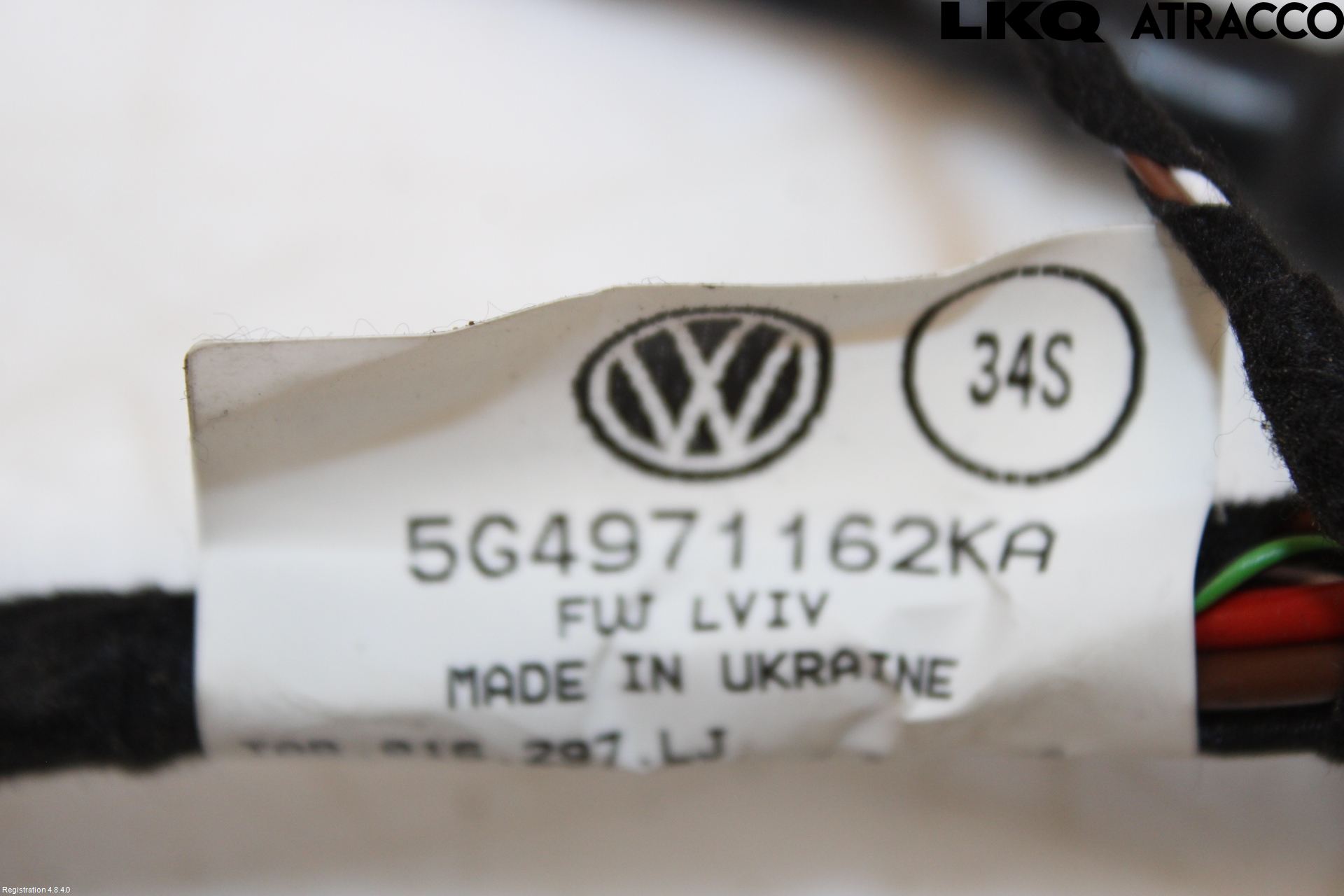 Volkswagen VW GOLF / E-GOLF VII 13-20 Kabelhärva
