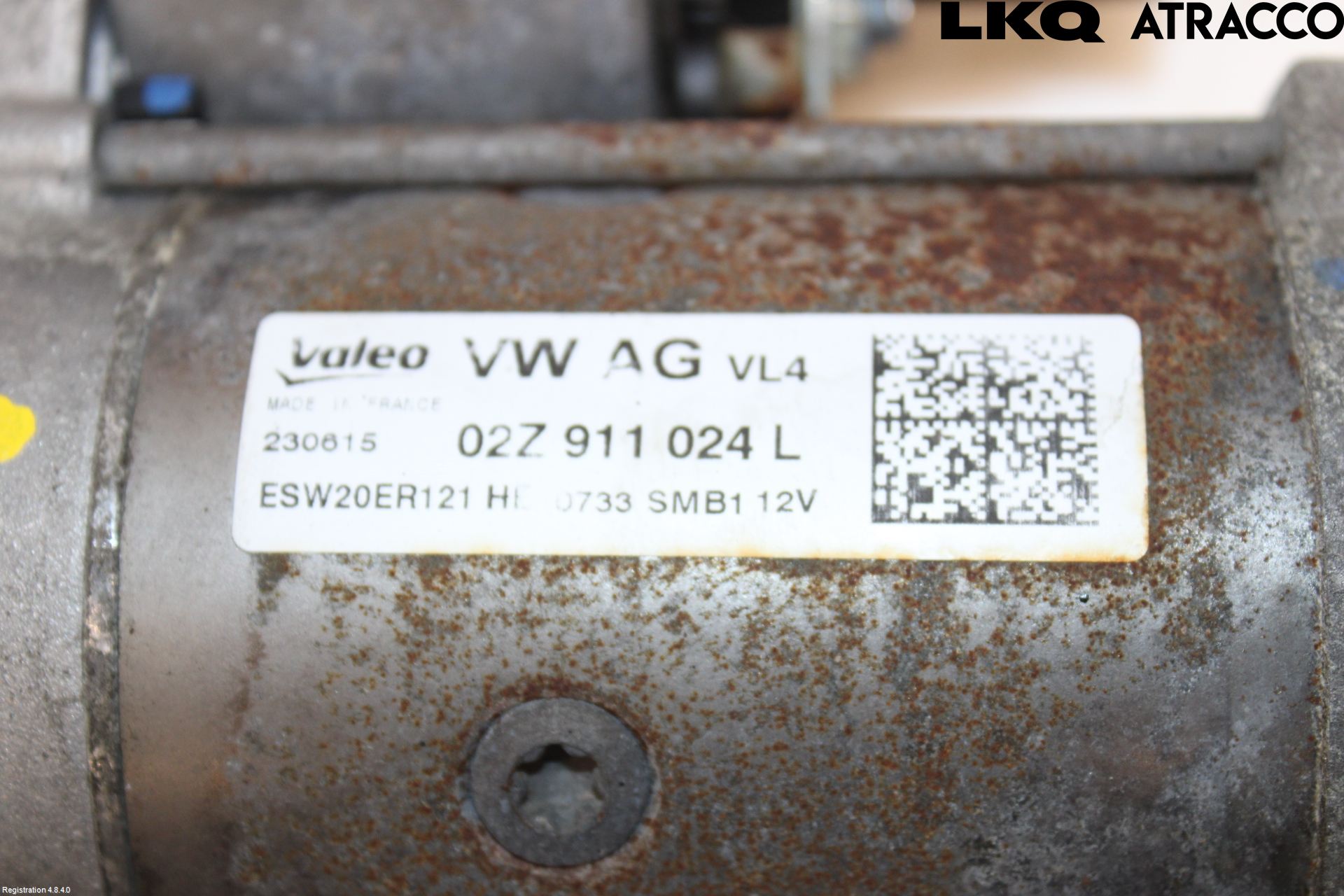 Volkswagen VW PASSAT 15-19 Startmotor Diesel