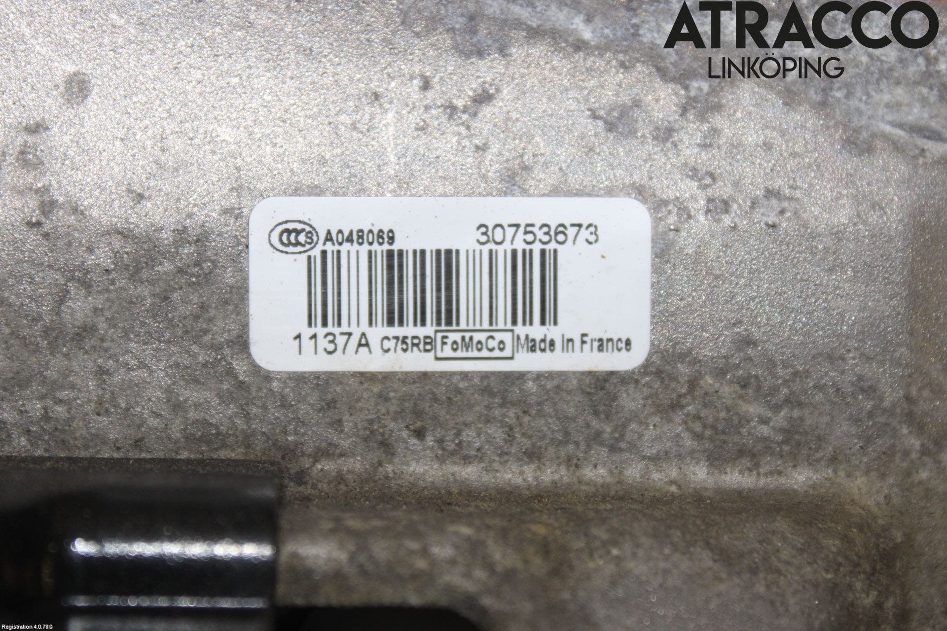 Volvo V50 04-07 Låskista-Dörrlås