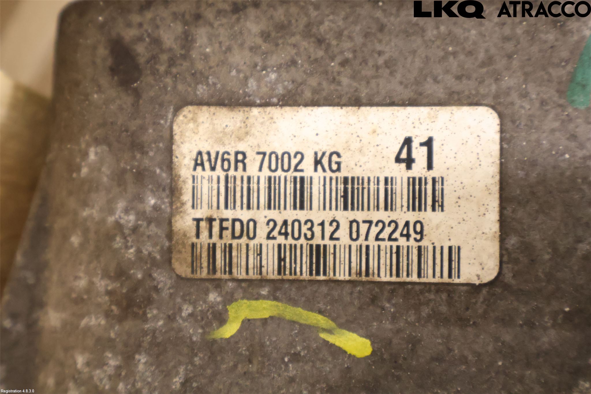 Ford C-MAX II  11-14 Växellåda Man 6 Vxl