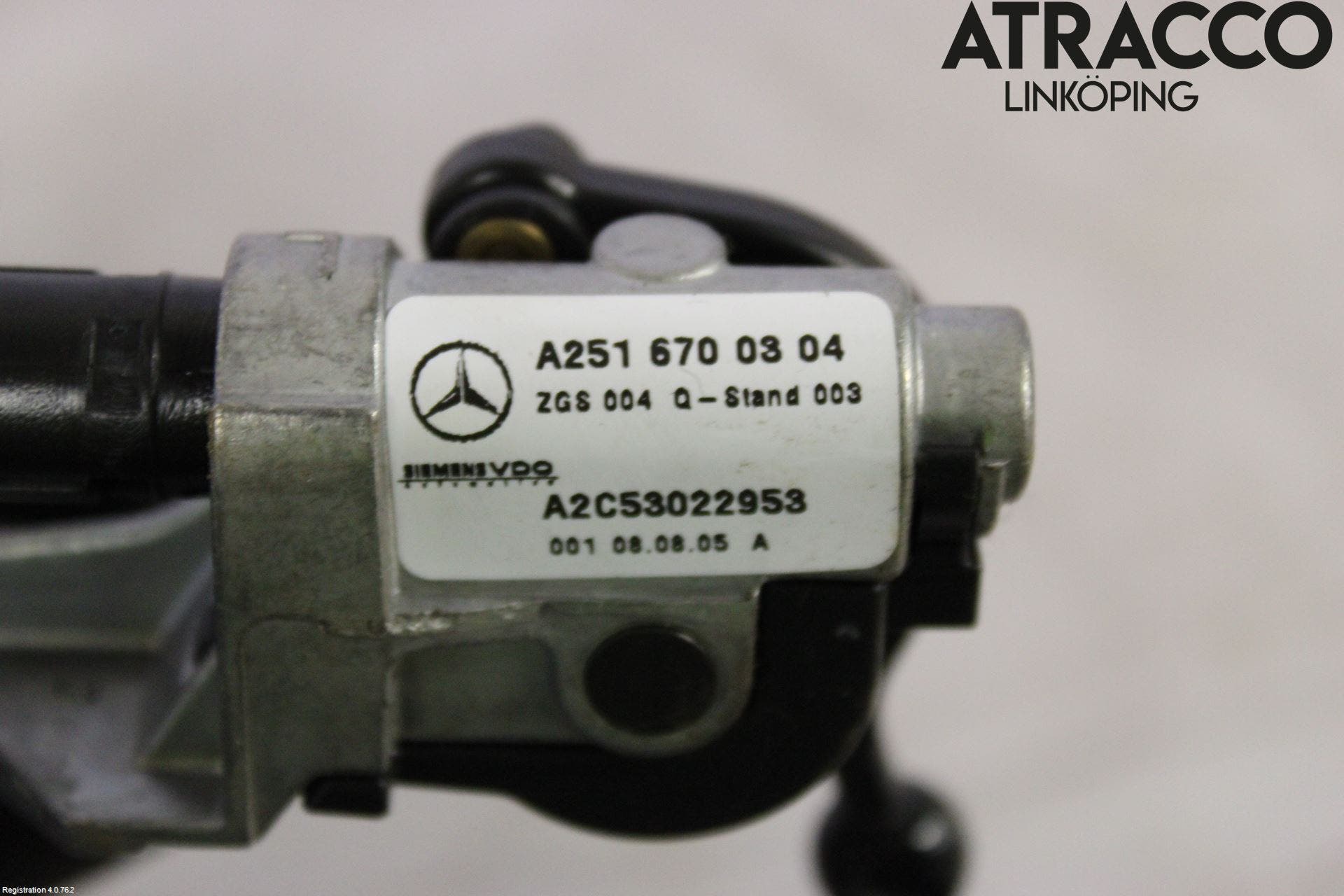 Mercedes-Benz MB R-KLASS (W251) 05-13 Ventilationsruta Öppningsmekanism