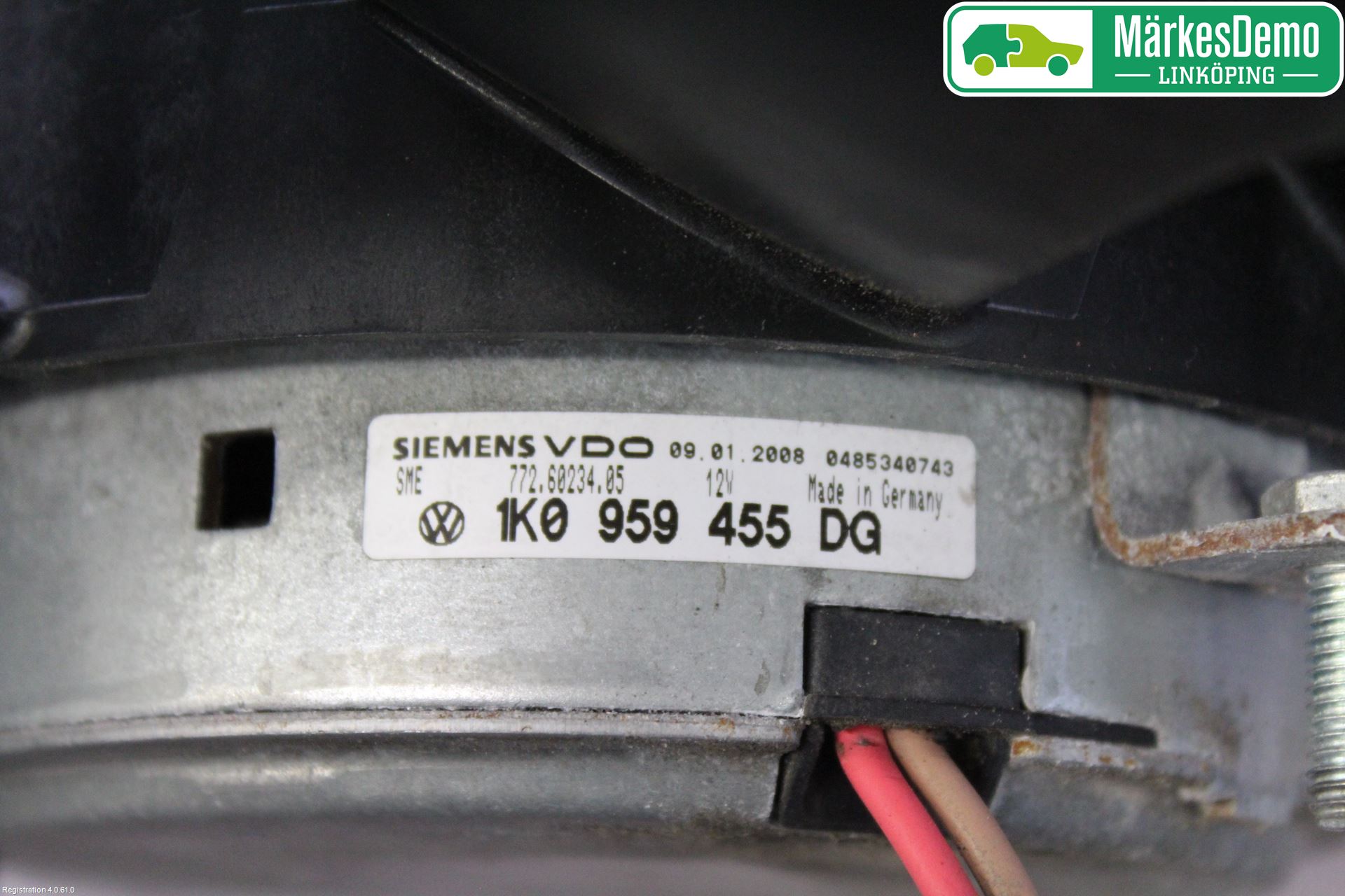 Seat LEON 06-12 Kylfläkt El