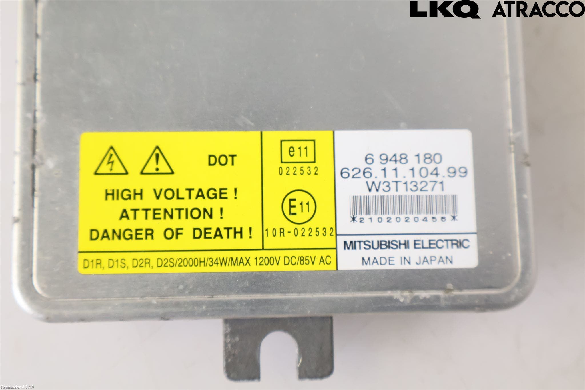 Volvo V70 08-13 Styrenhet Strålkastare