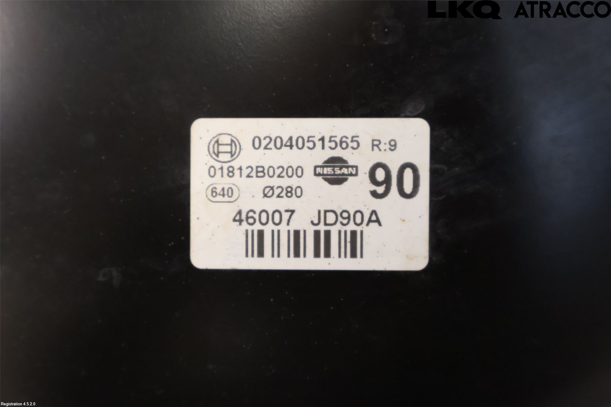 Nissan QASHQAI+2  10-14 Bromsservo