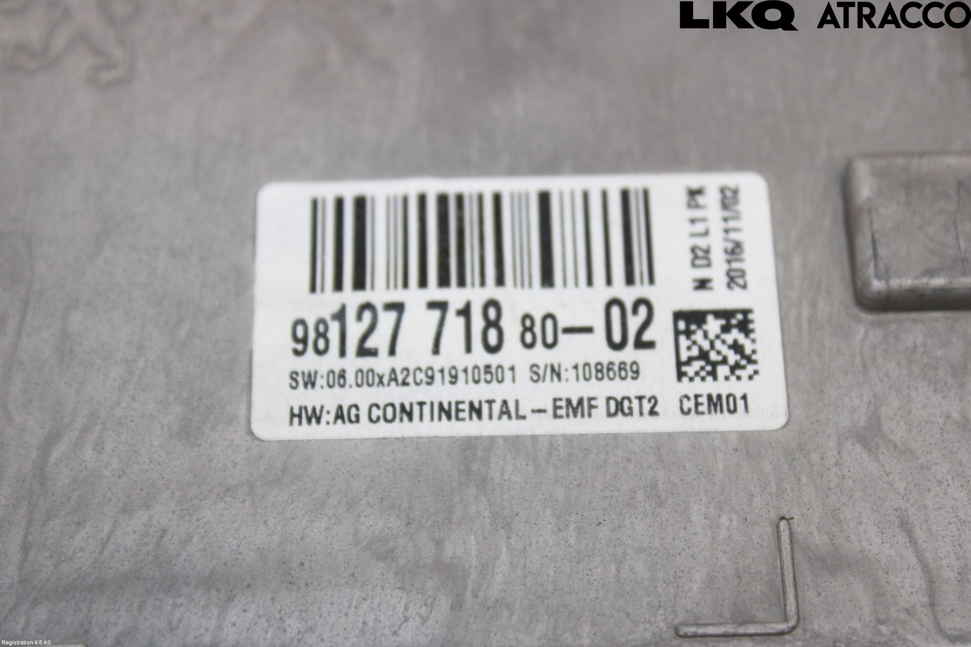 Peugeot 508 11-18 Bildskärm