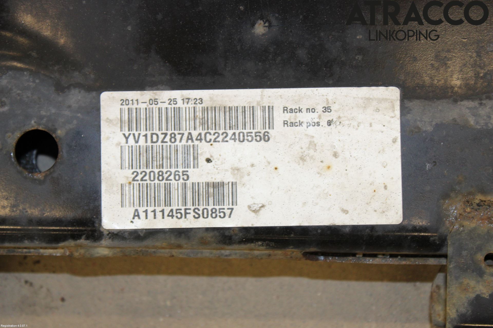 Volvo XC60 09-13 Framvagnsbalk