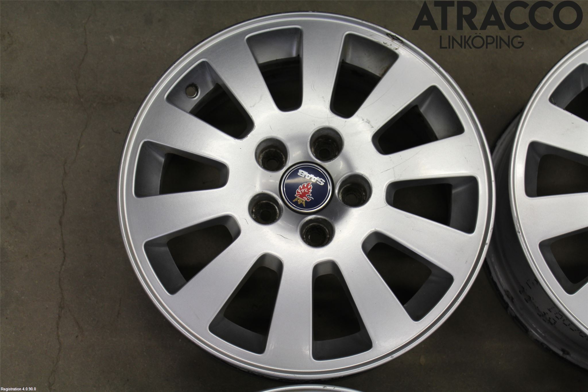 Saab 9-5 -05 Fälgsats Aluminium