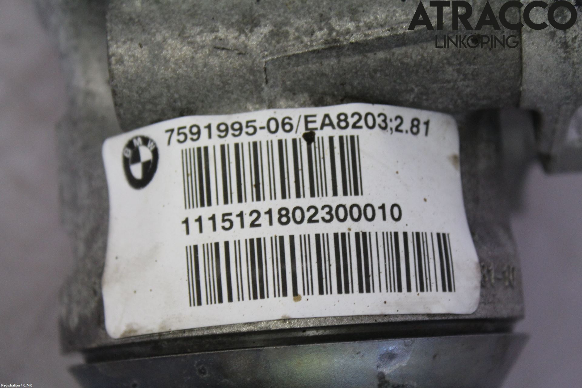 BMW 3 F30/F31/F80 12-19 Framvagn Diffrential