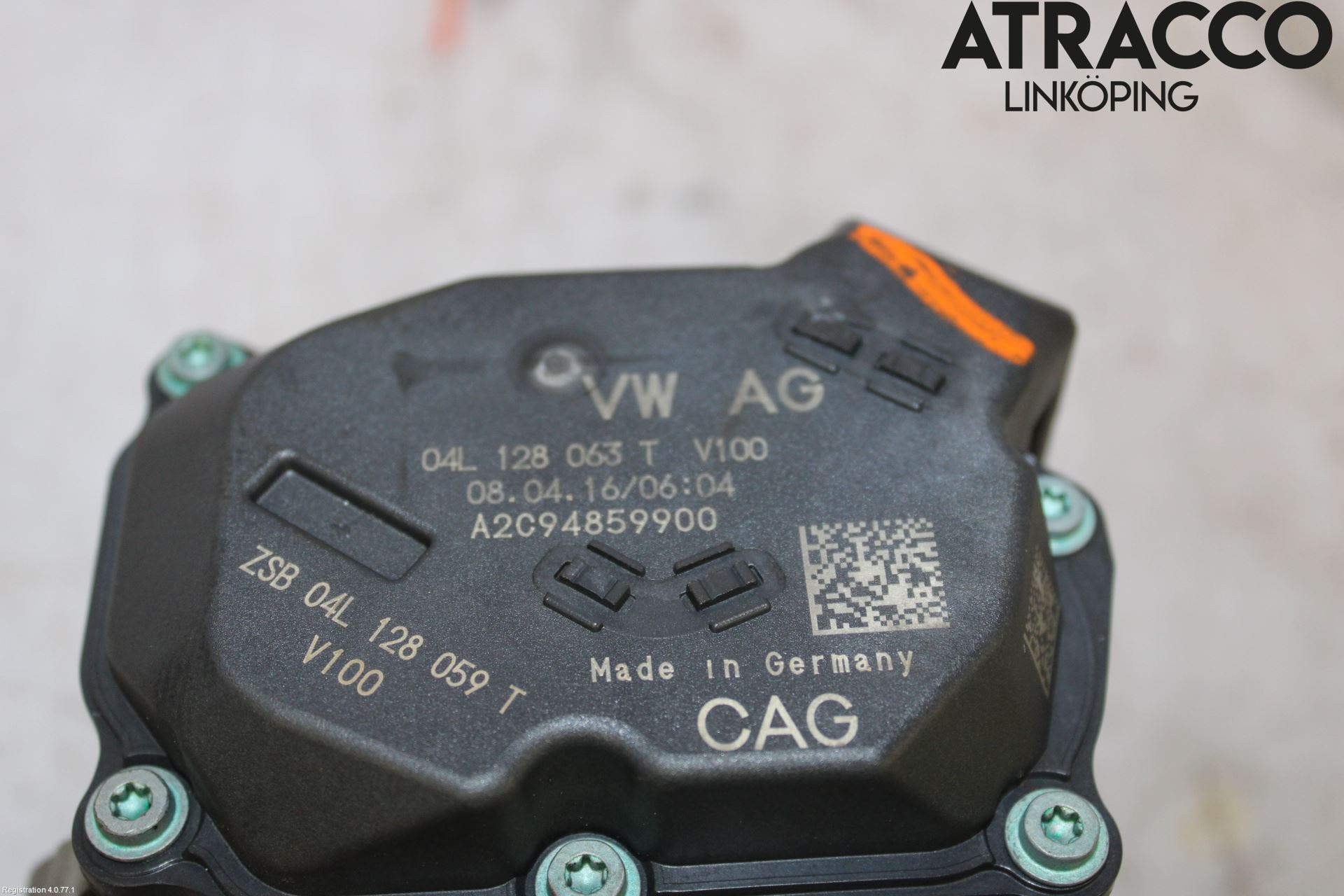 Volkswagen VW GOLF / E-GOLF VII 13-20 Injspjällhus