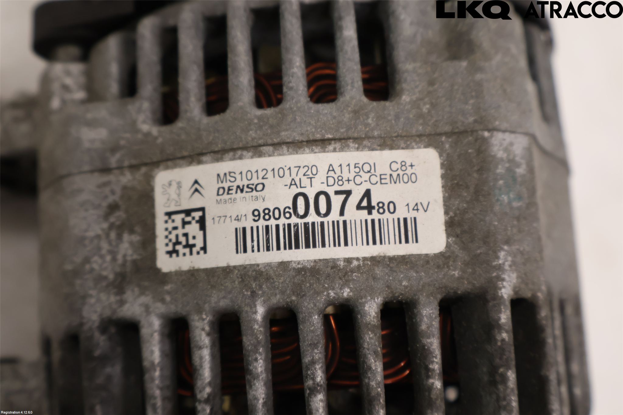 Peugeot 208 12-15 Generator