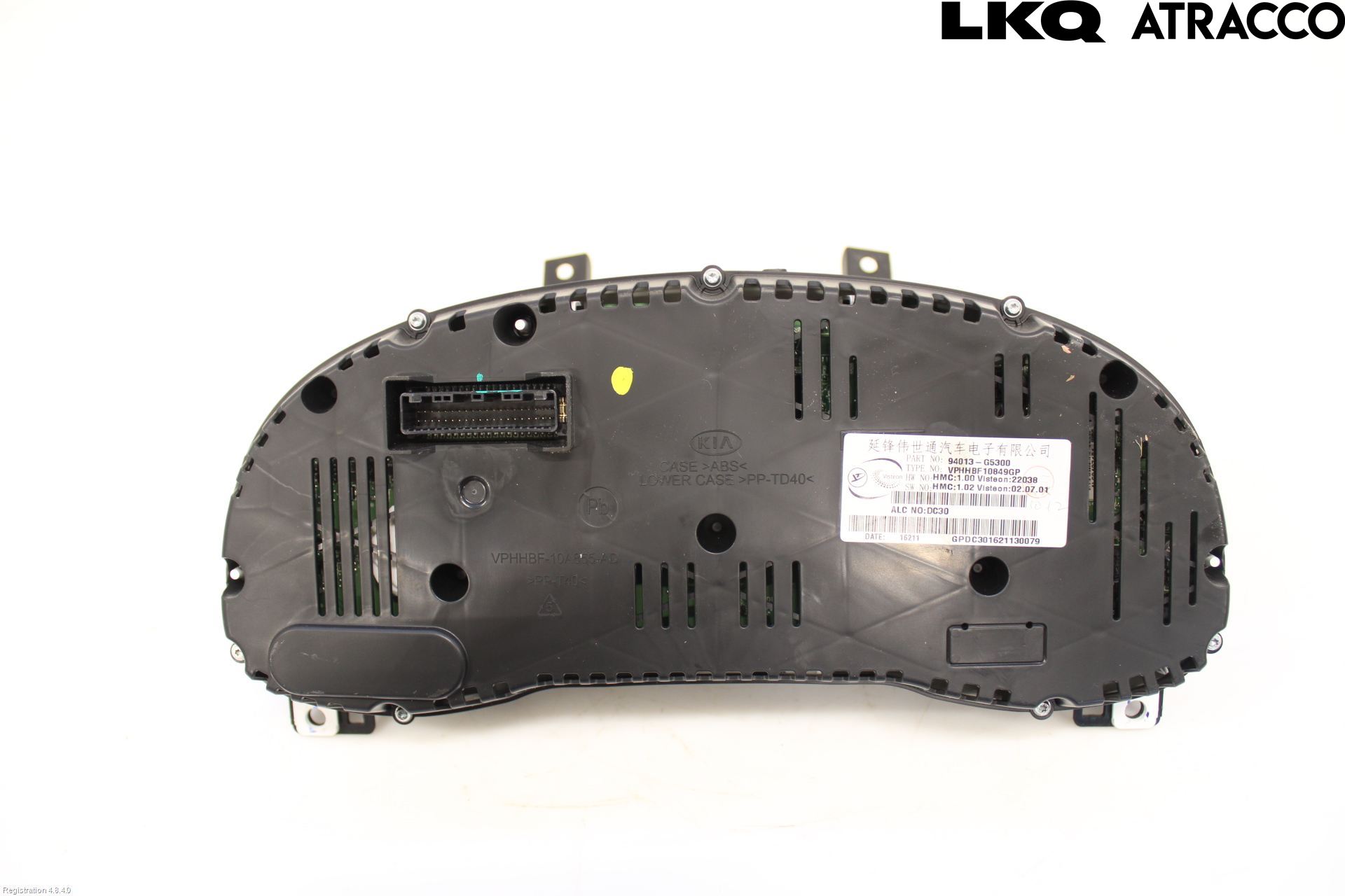 Kia NIRO (DE) 17-22 Instrument Komb