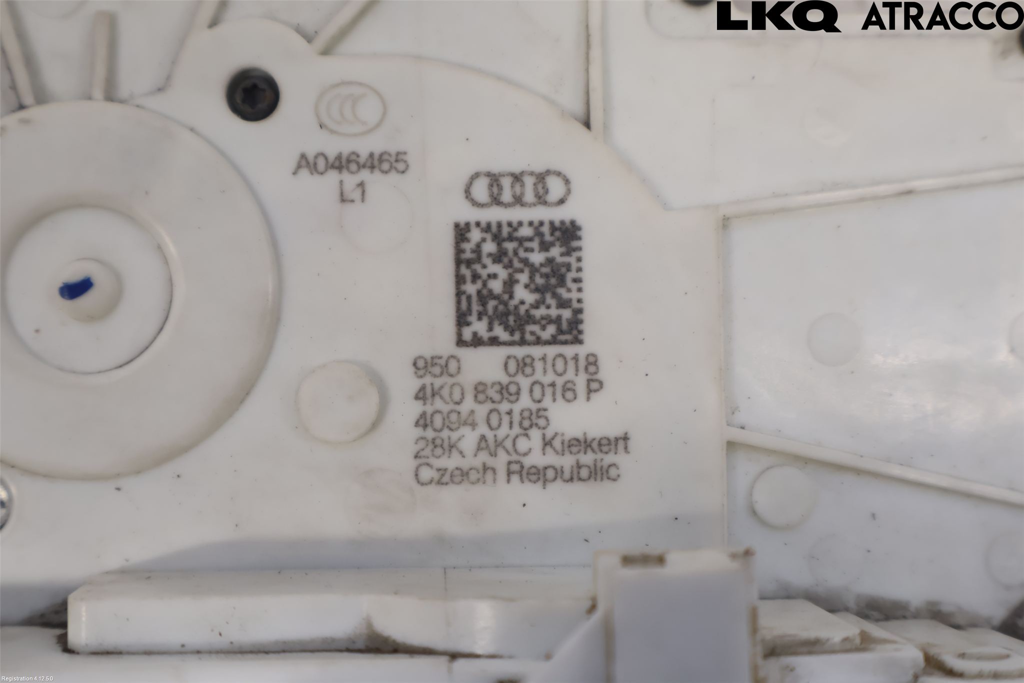 Audi A6 F2/C8 19- Låskista-Dörrlås