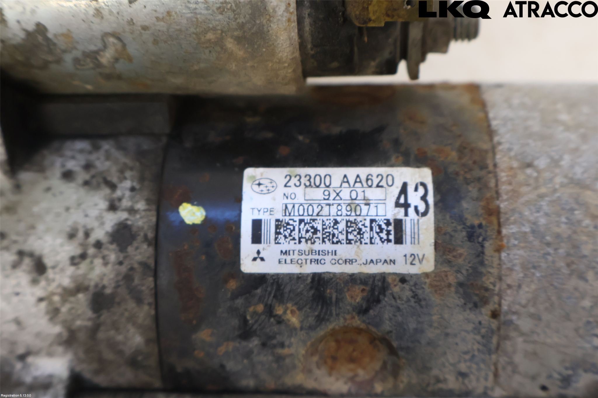 Subaru OUTBACK 10-15 Startmotor Diesel