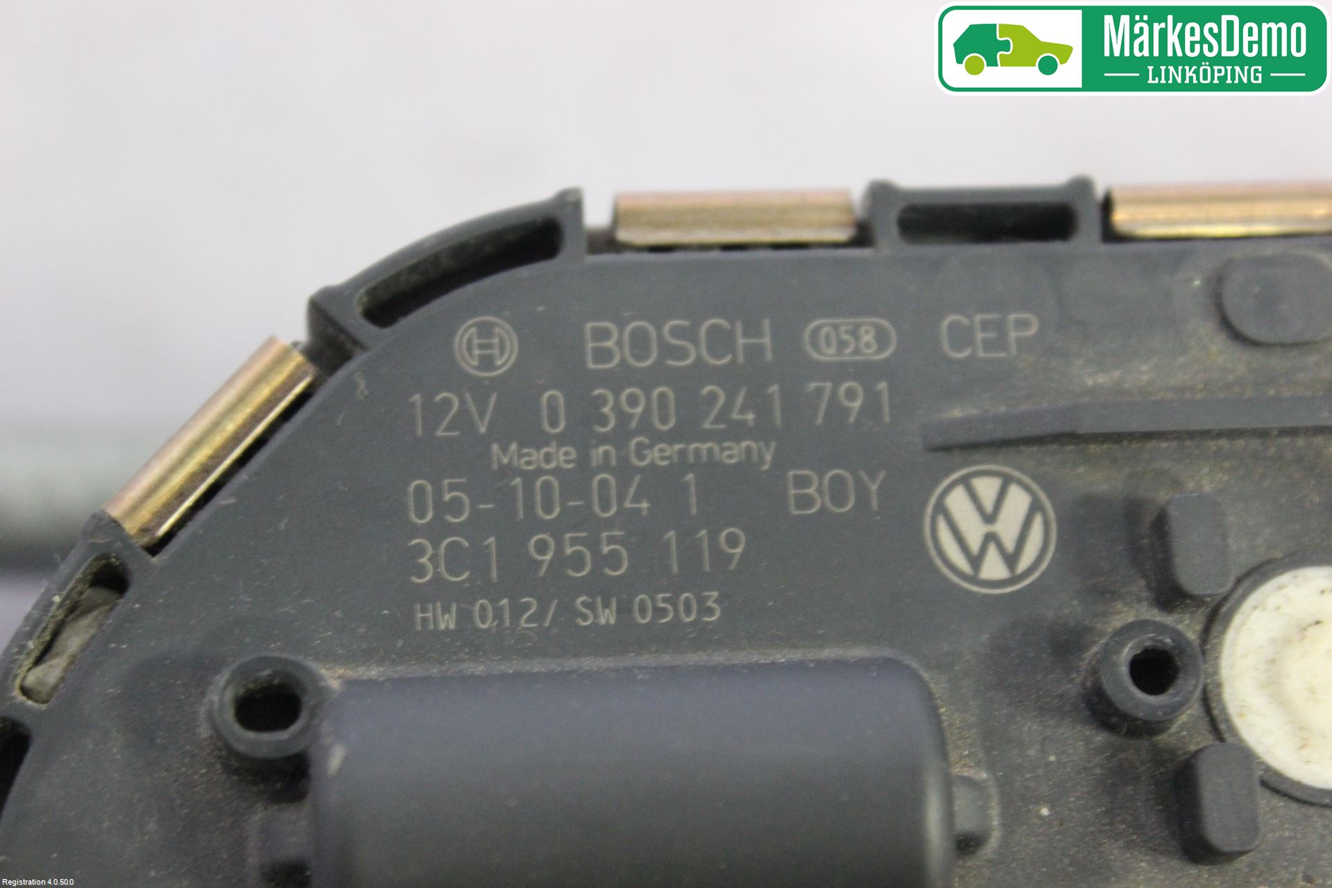 Volkswagen VW PASSAT 05-11 Torkarmekanism Vindruta