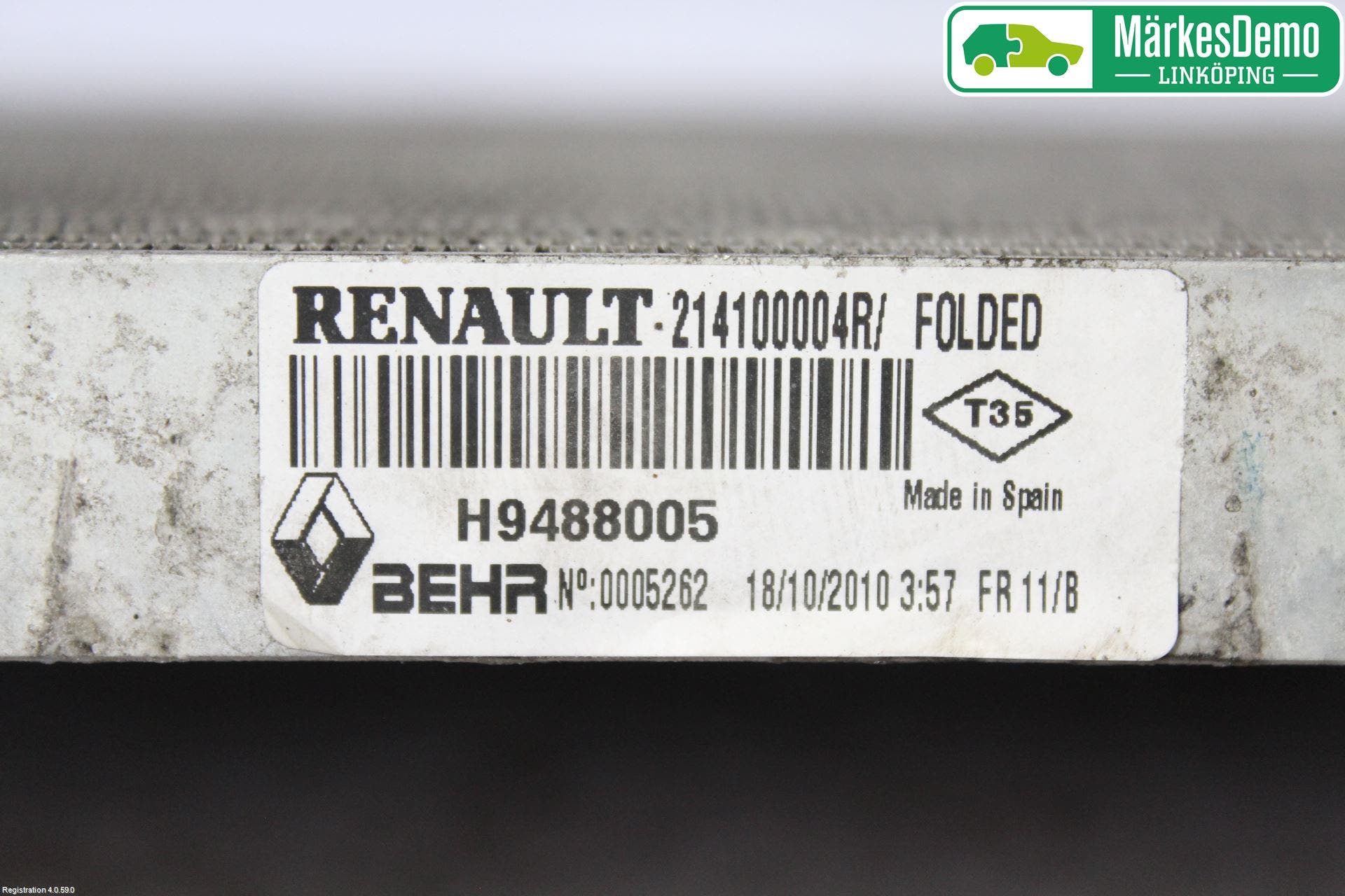 Renault LAGUNA III 11-15 Kylare Man