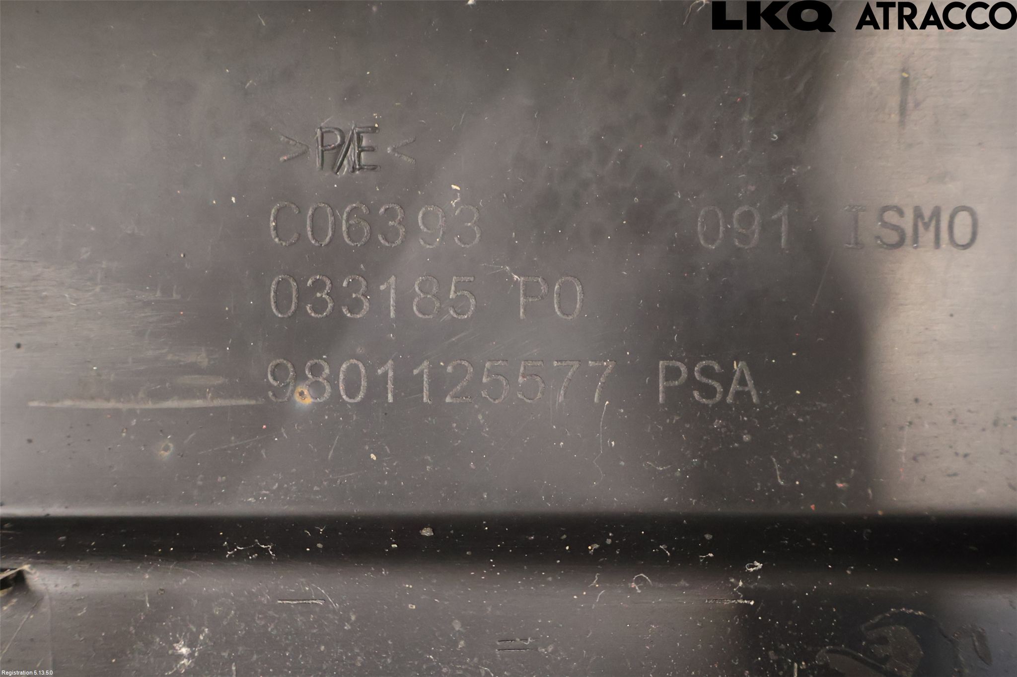 Peugeot 2008 13-20 Stötfångarbeklädnad Bak