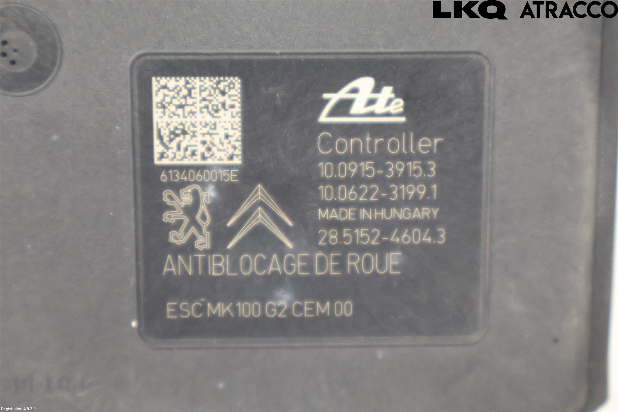 Peugeot 2008 13-20 Abs Hydraulaggregat