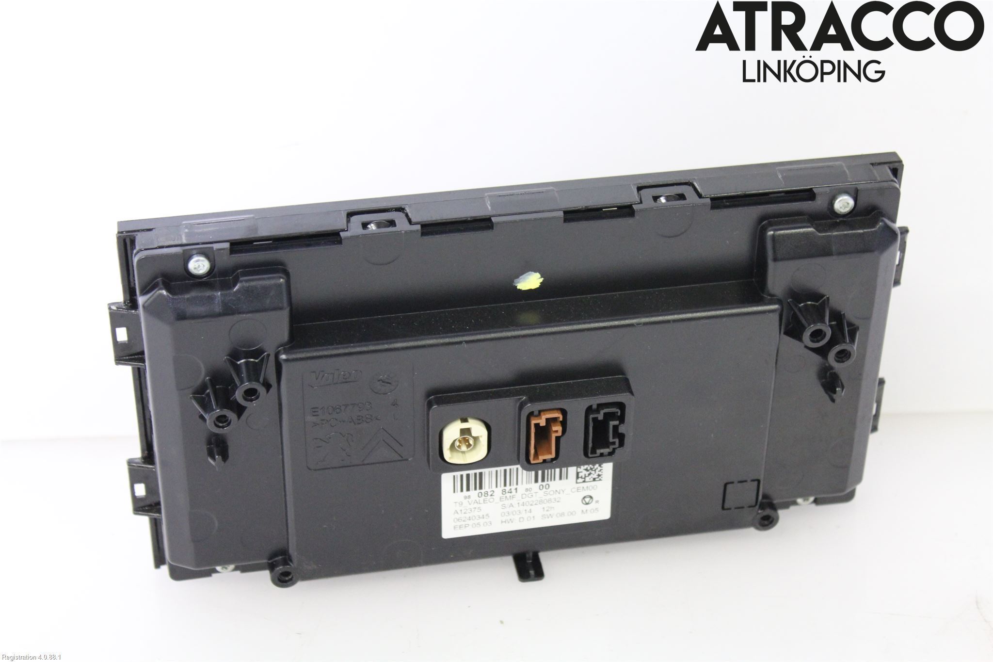 Peugeot 308 14-21 Multifunktionsdisplay