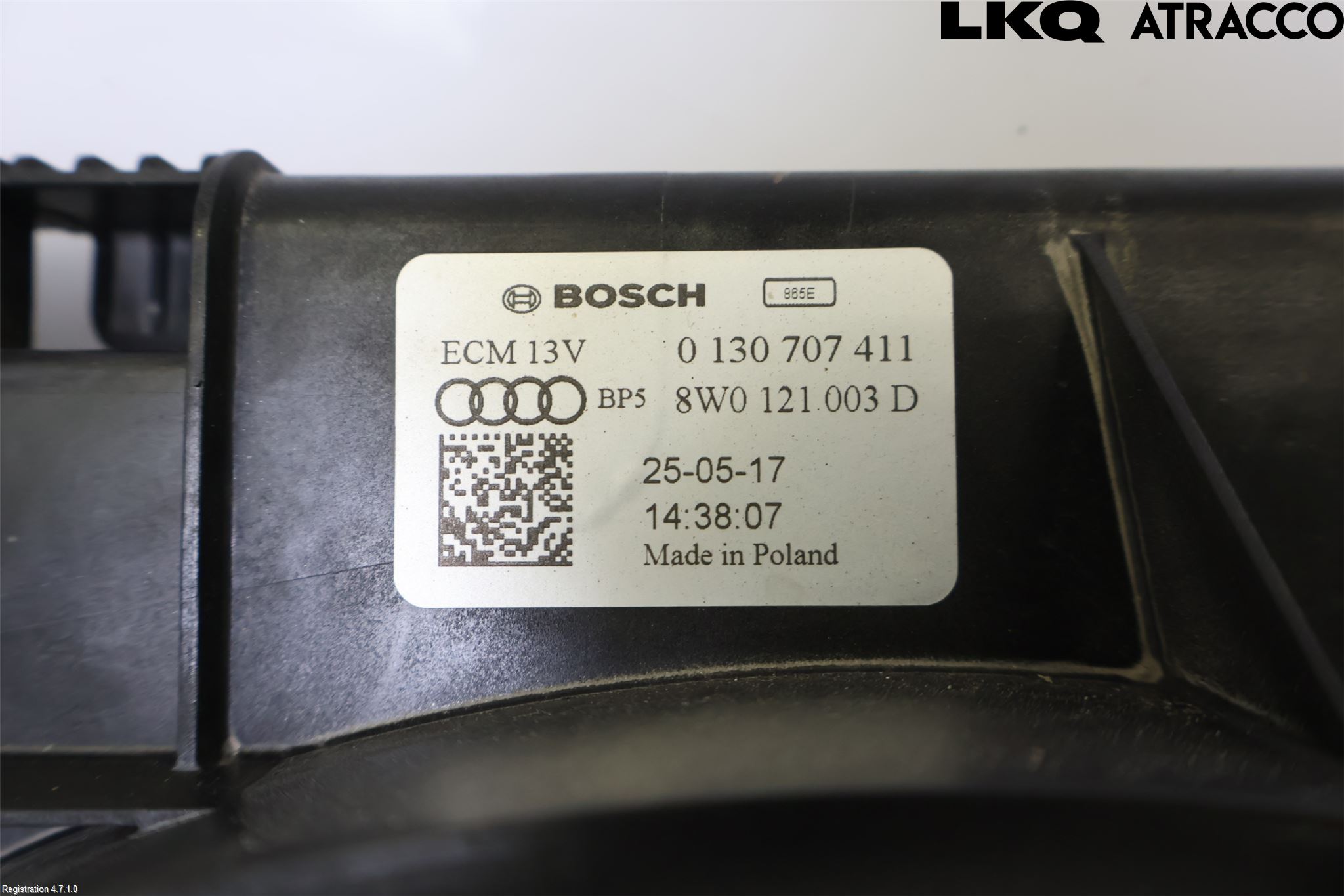 Audi Q7/SQ7 Kylfläktkåpa