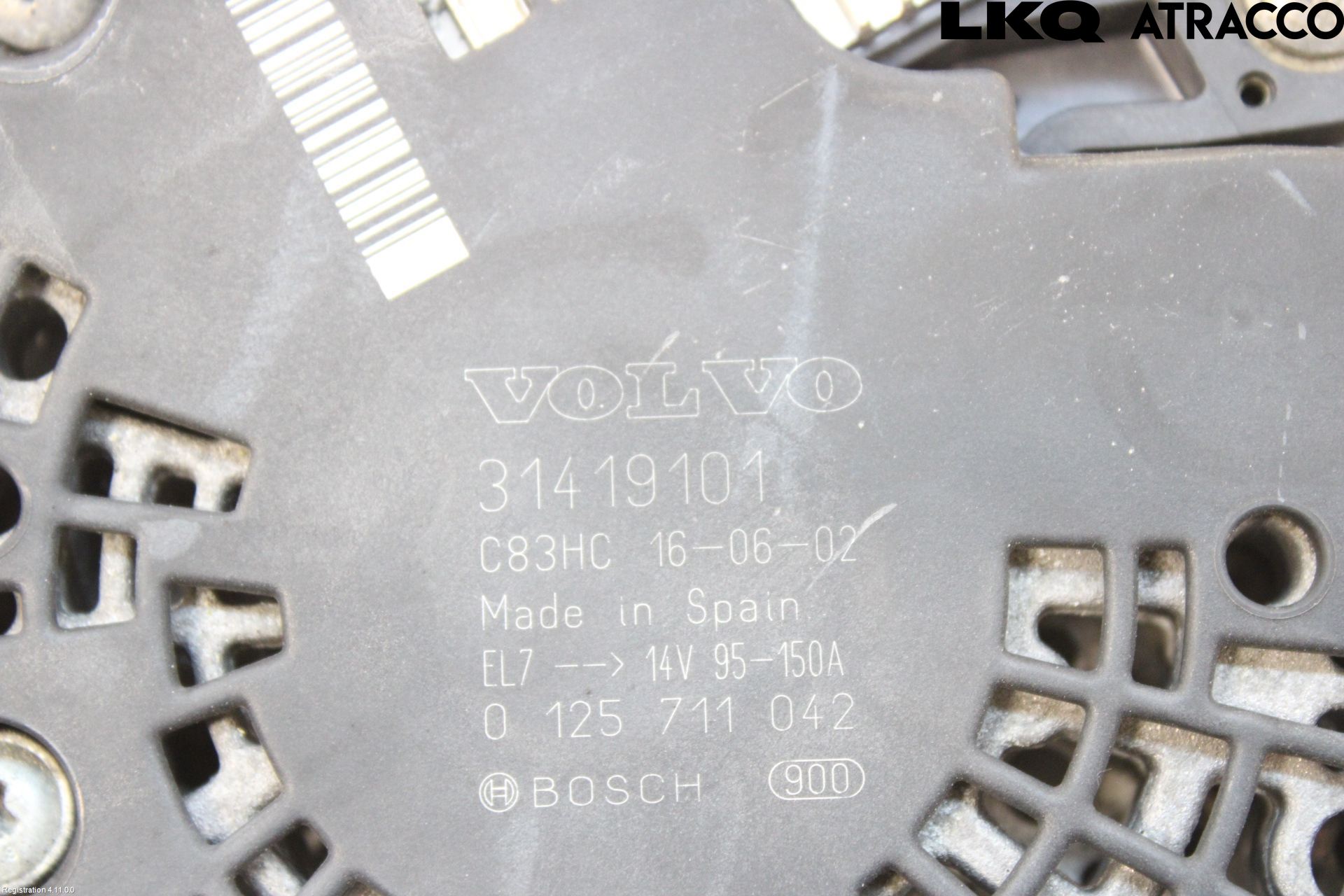 Volvo V40 12-19 Generator