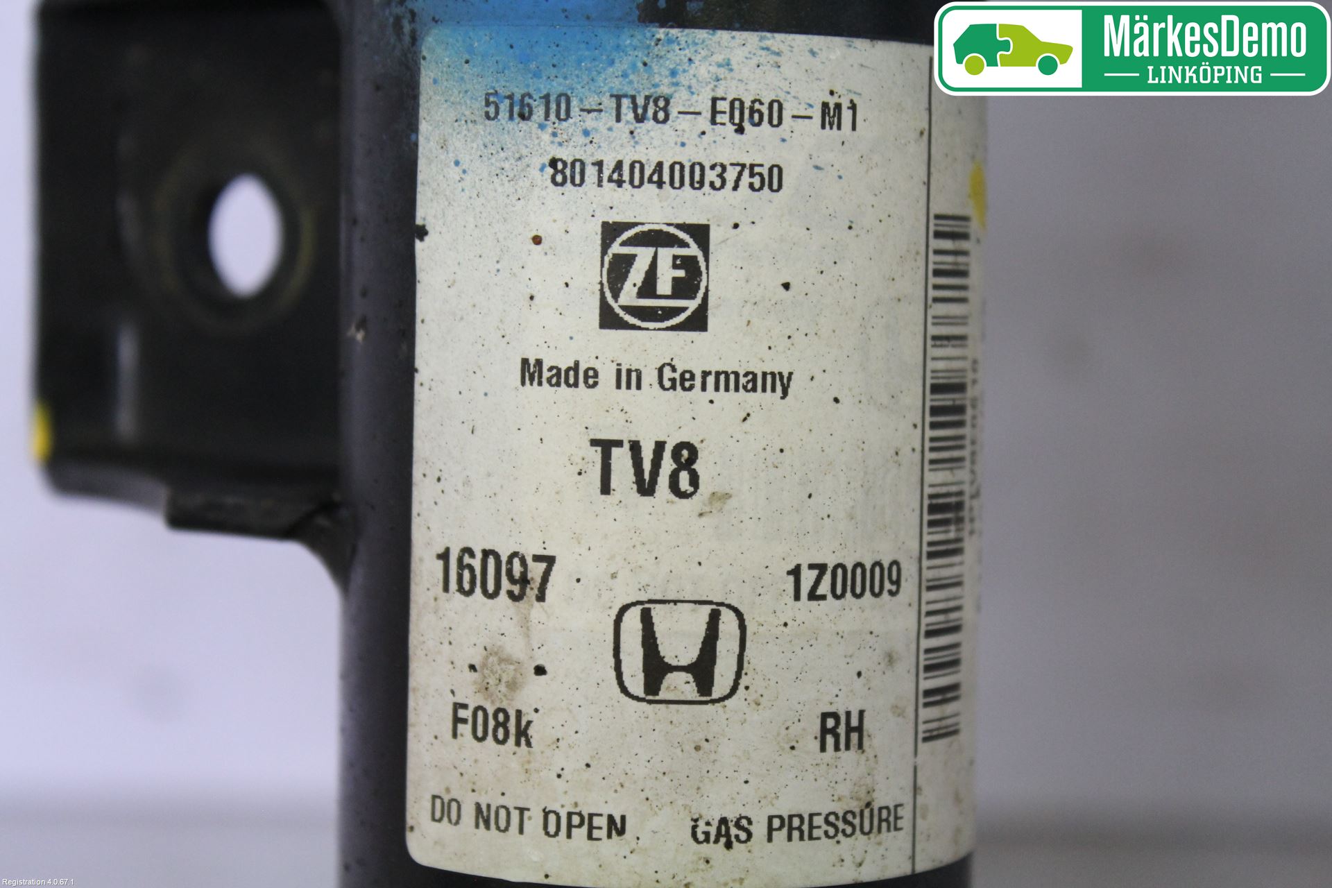 Honda CIVIC 12-16 Fjäderben Fram Höger
