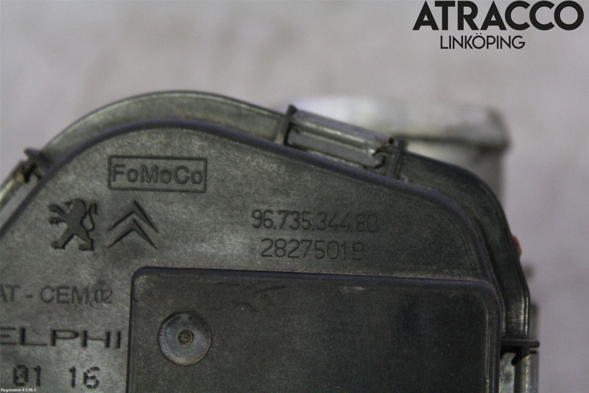 Peugeot 4008 Injspjällhus