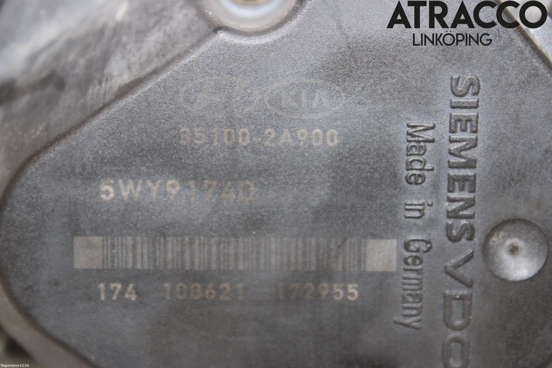 Kia CEED 06-12 Injspjällhus