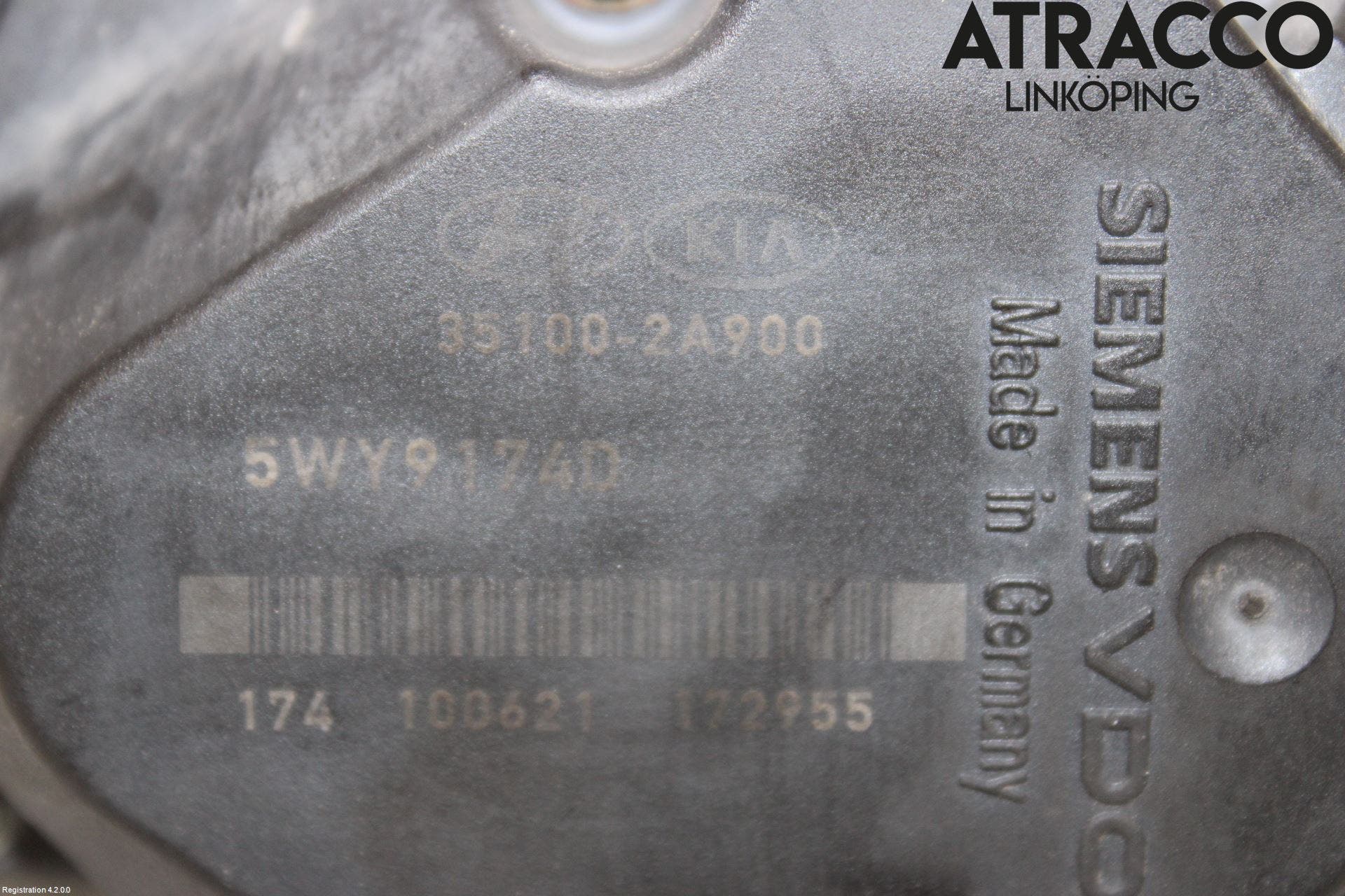 Kia CEED 06-12 Injspjällhus