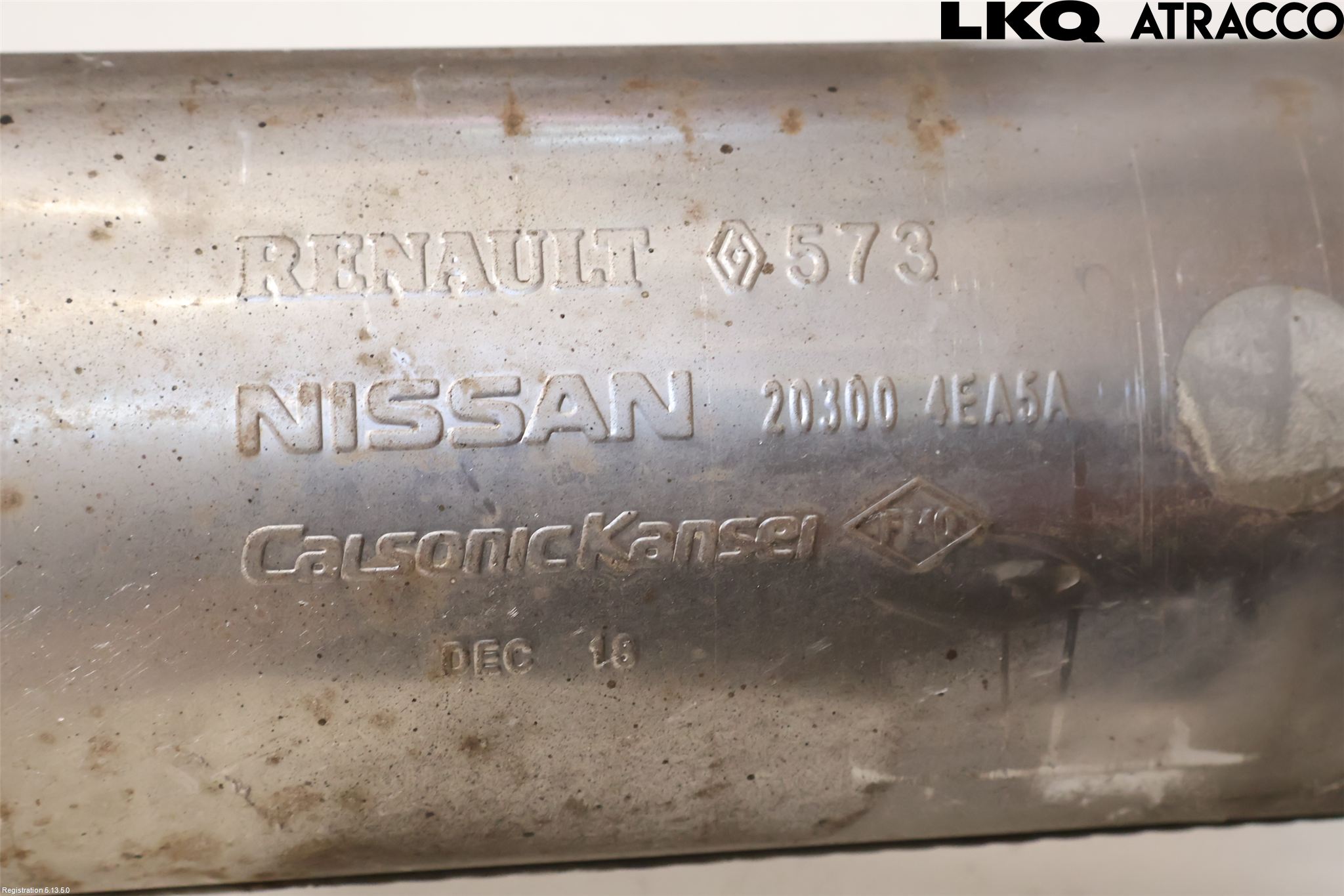Nissan QASHQAI 17-21 Avgas Mellandämpare