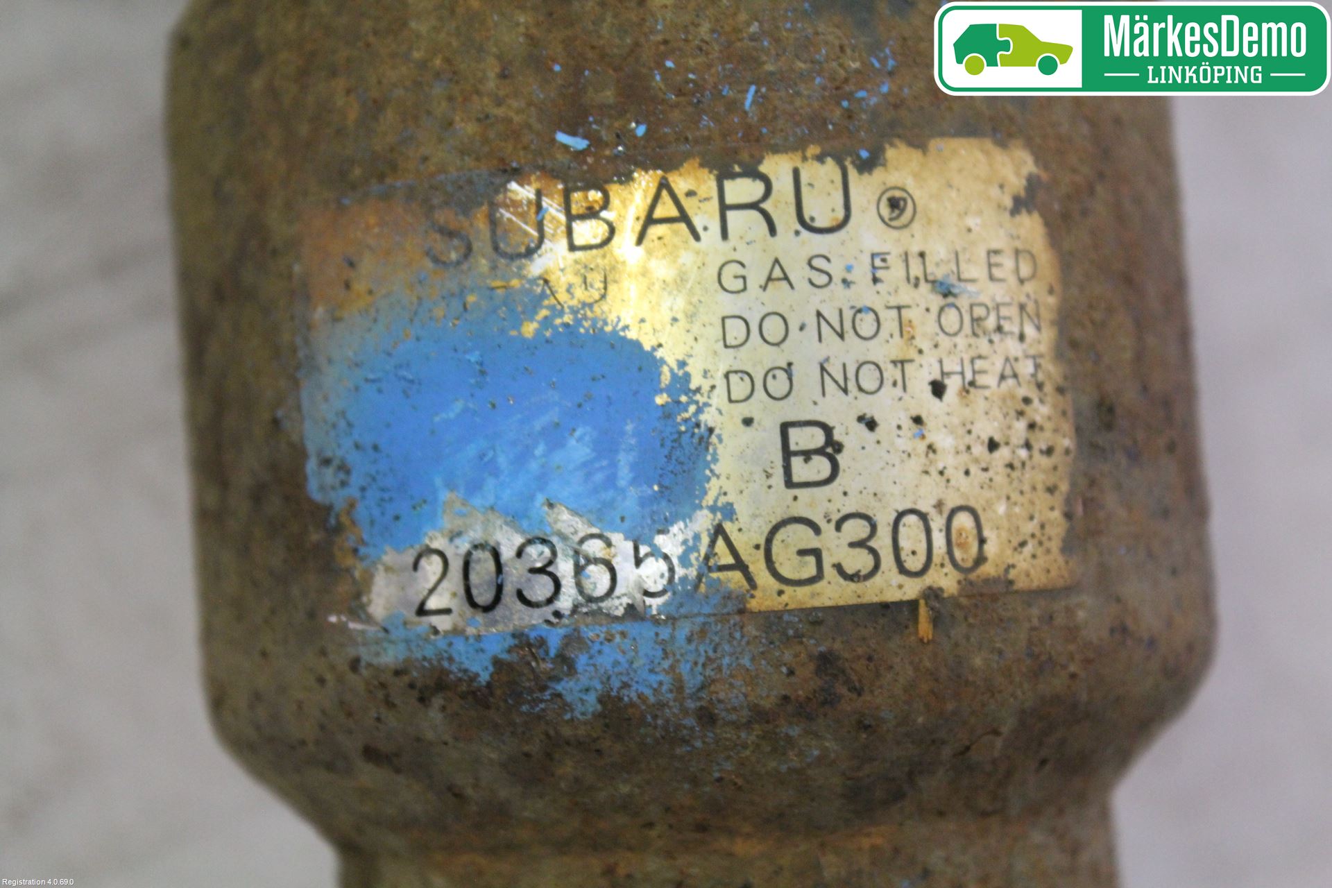 Subaru OUTBACK   07-09 Fjäderben Bak Höger