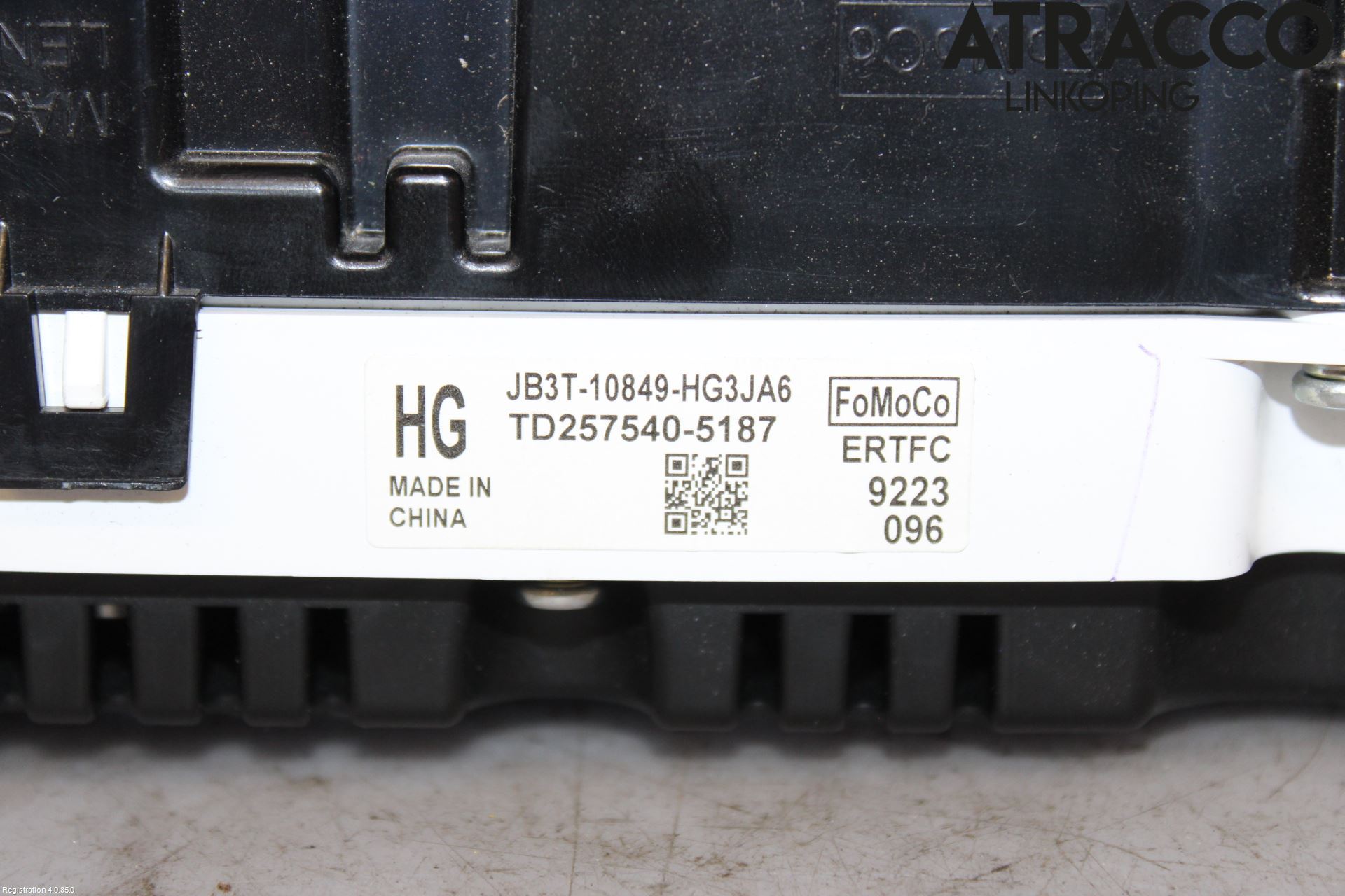 Ford RANGER EU 12-23 Instrument Komb